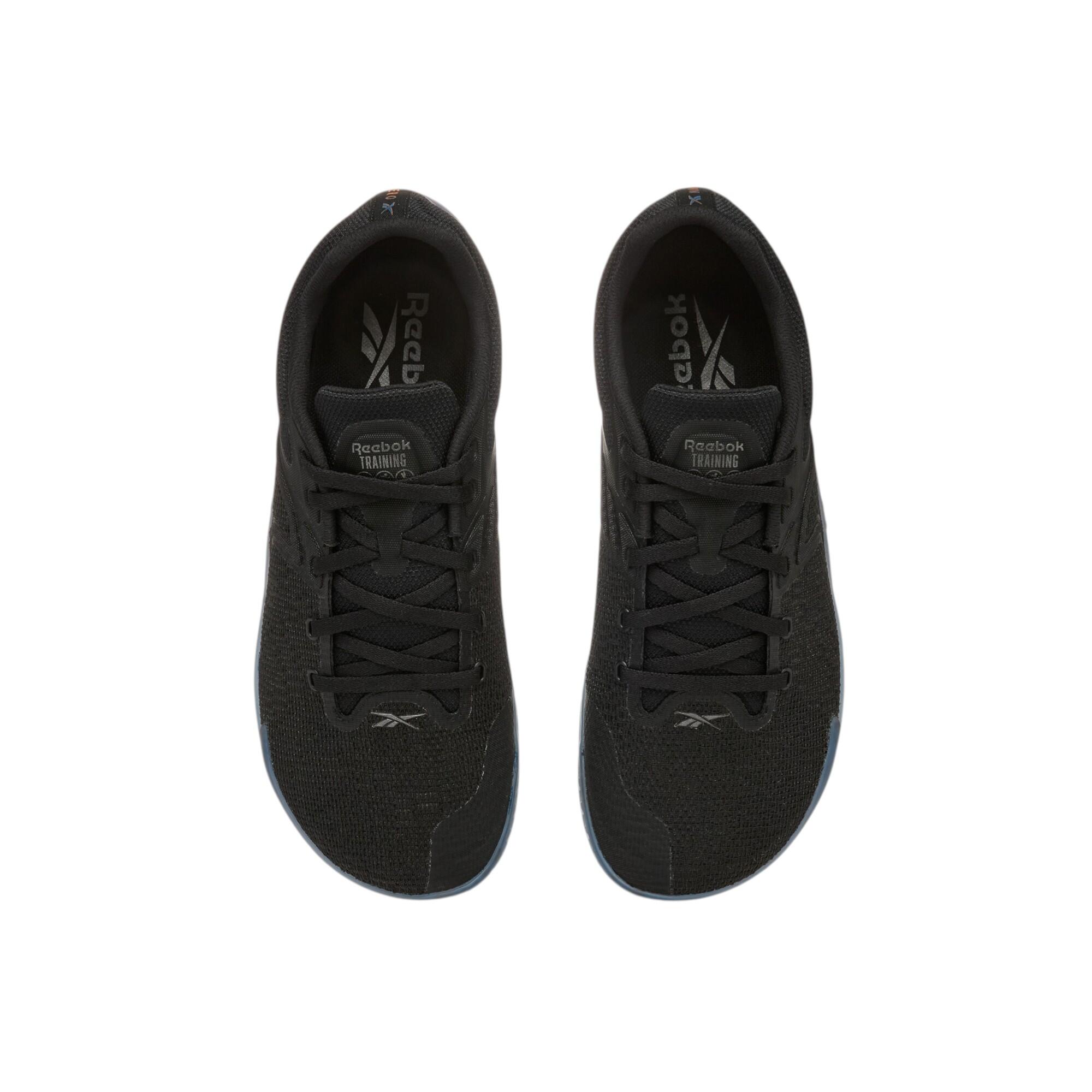 Zapatillas barefoot gimnasio Reebok Nano Zero negro azul 2/5