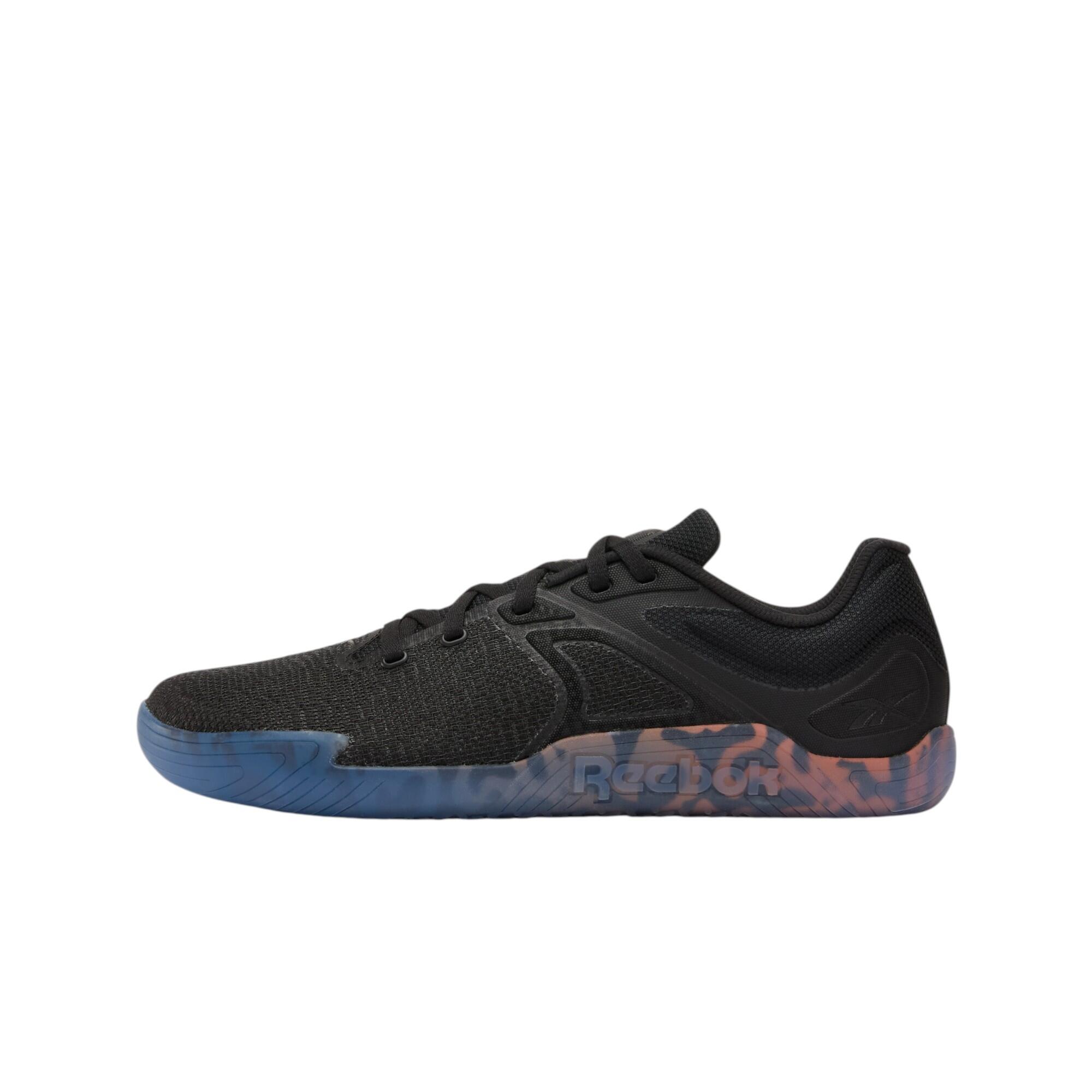 Zapatillas barefoot gimnasio Reebok Nano Zero negro azul 5/5