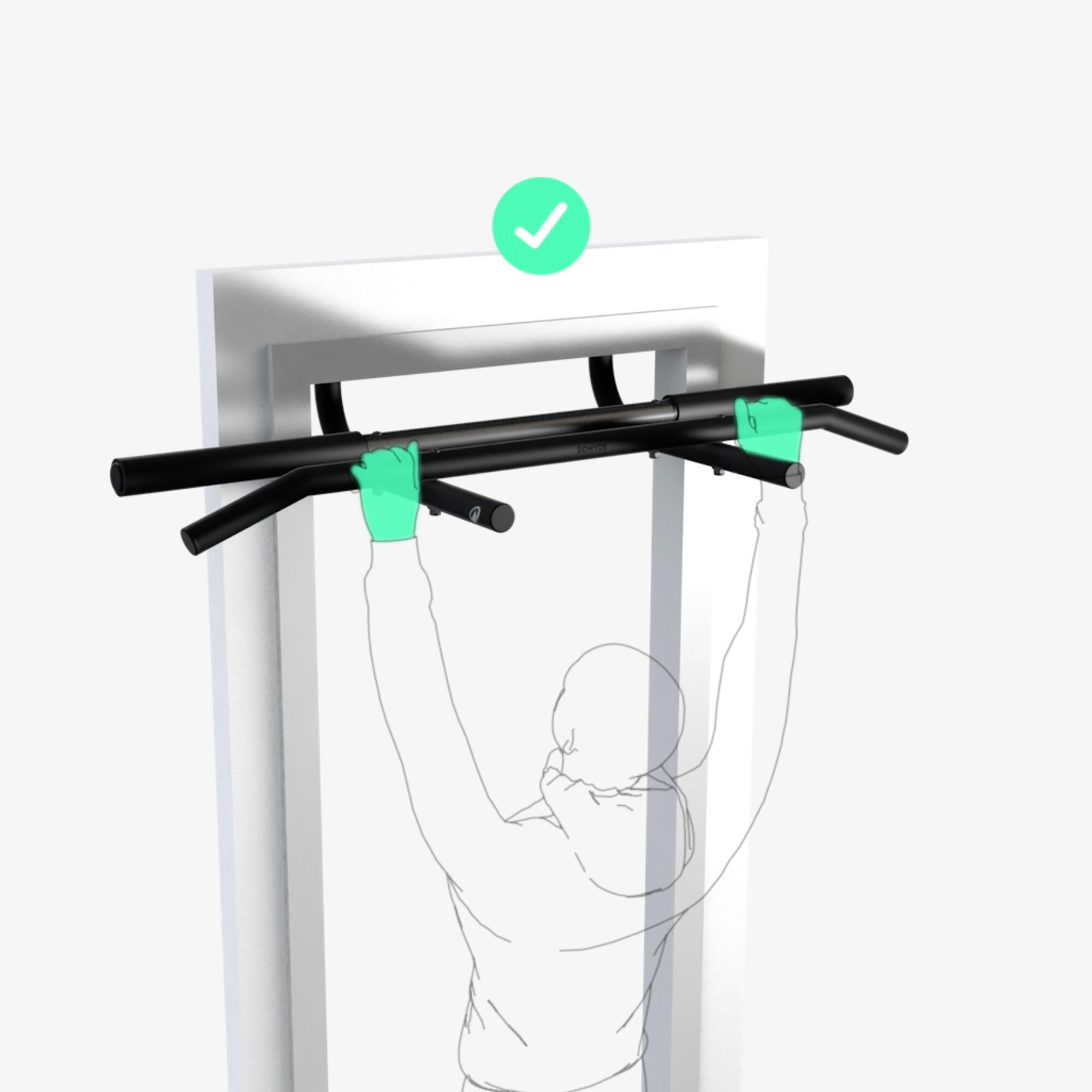 Barre de traction pour porte - DOMYOS