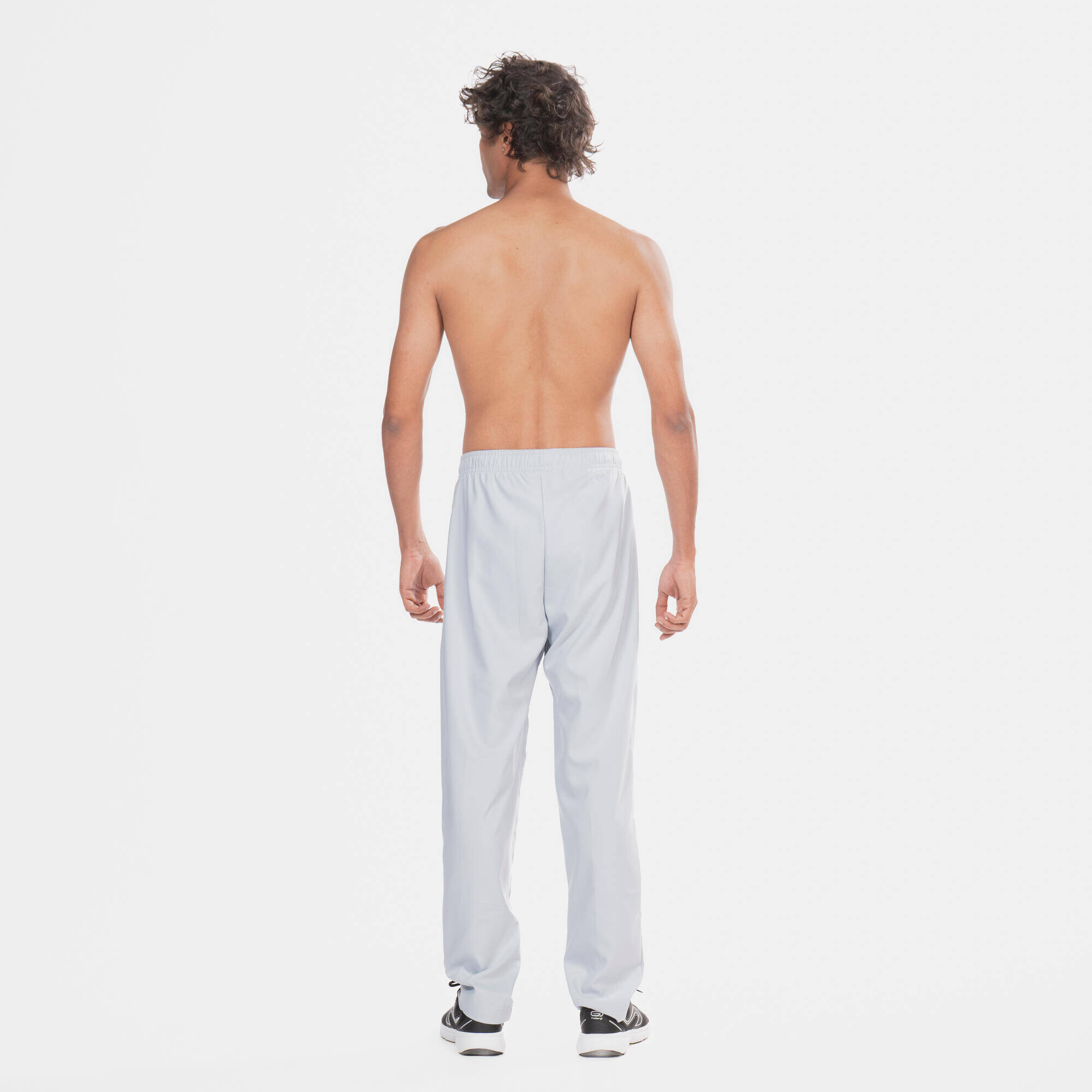 Men's Breathable And Stretchy Tracksuit Bottoms - Grey -  4