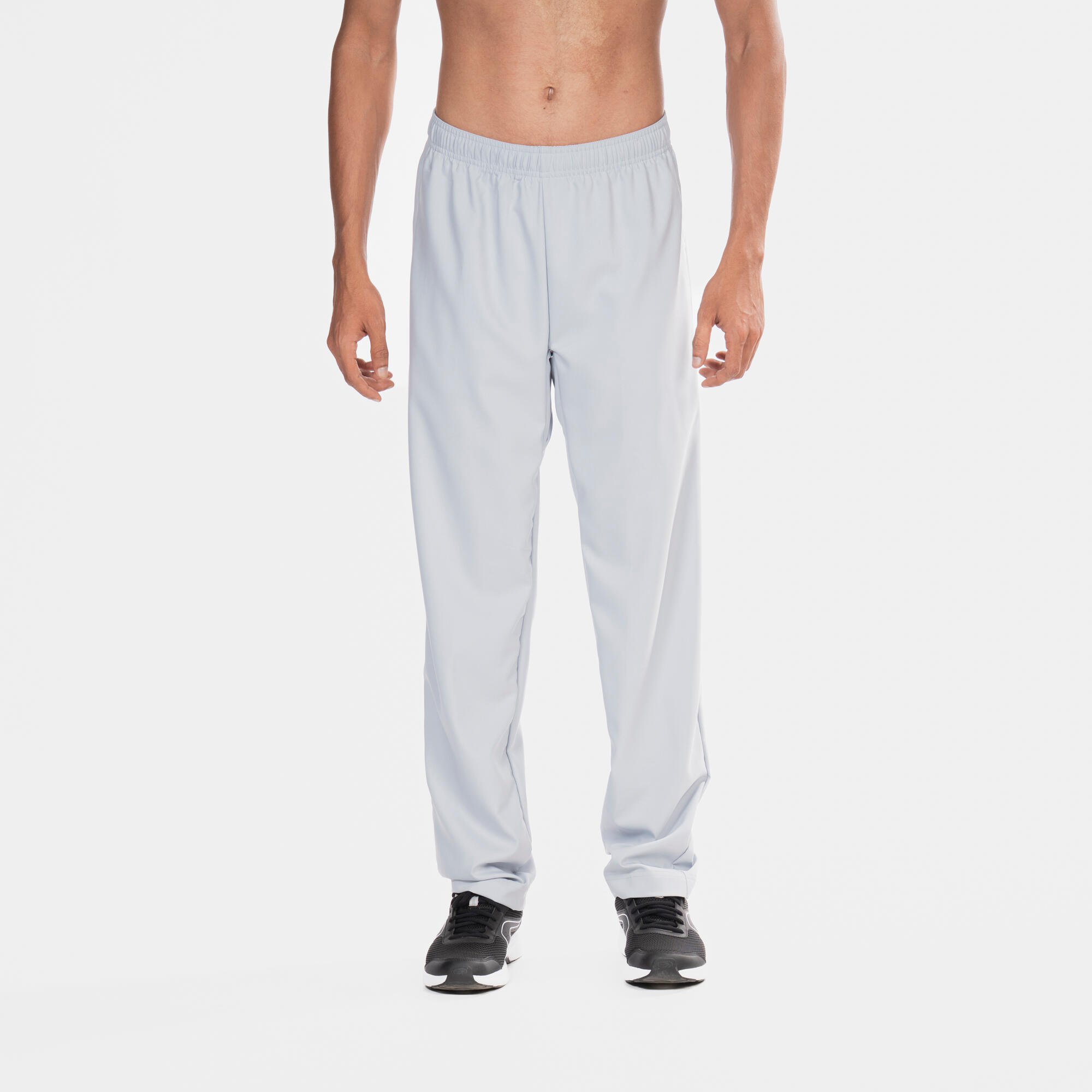 domyos Men's Breathable And Stretchy Tracksuit Bottoms - Grey-picture-23