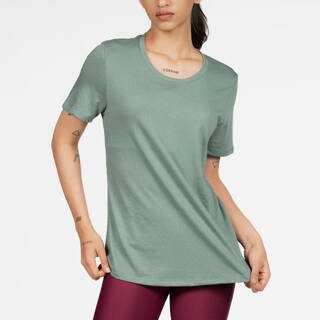 Women's Short-Sleeved T-Shirt Coolmax - Sage Green