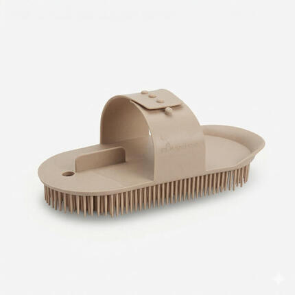 Étrille finlandaise grand modèle équitation adulte schooling beige