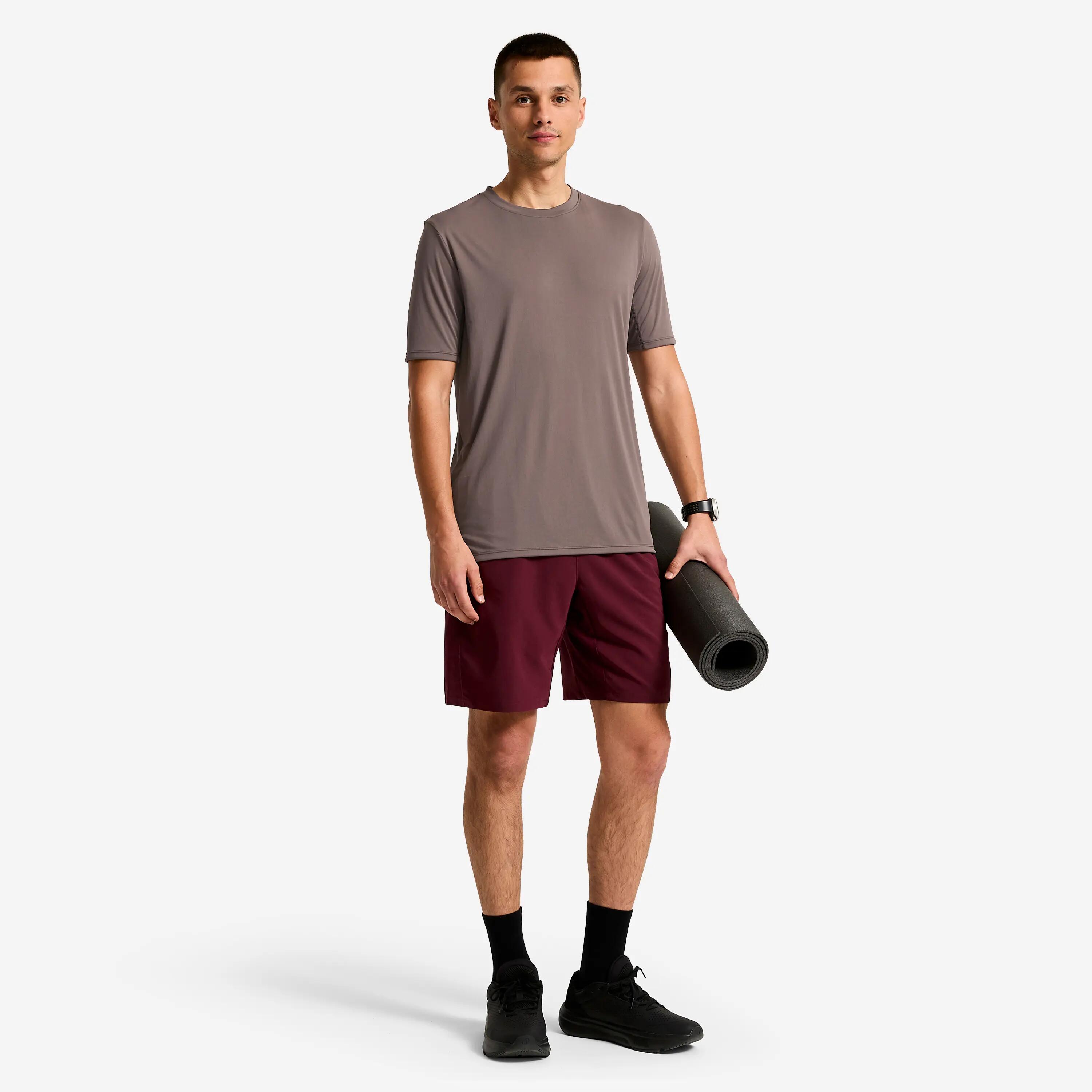 Men's Crew Neck Breathable Fitness T-Shirt 2/4