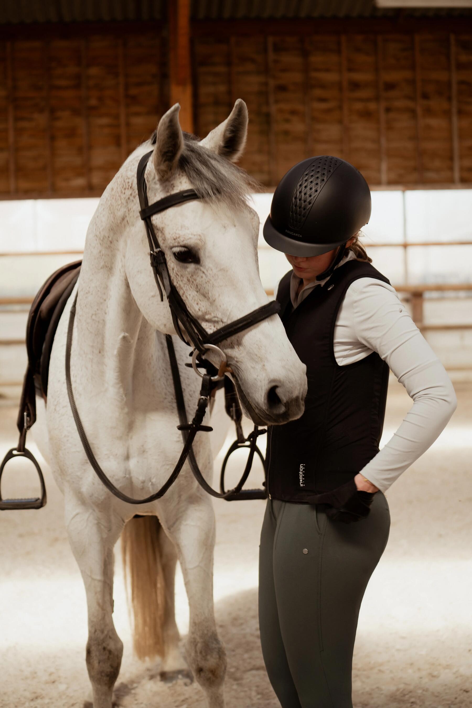 Welche Sicherheitweste und Rückenprotektoren für das Reiten?