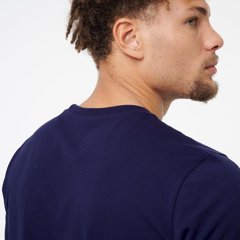 Tricou din bumbac Puma Bleumarin Bărbați