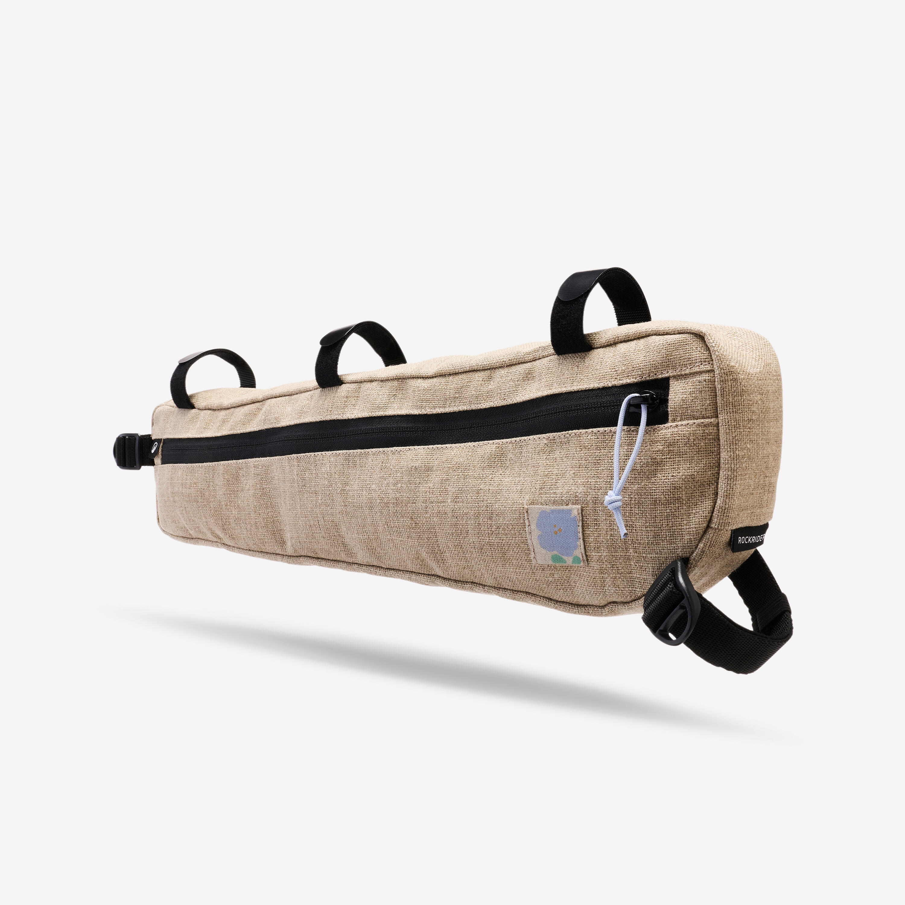 Decathlon UK ROCKRIDER 2.5 Litre Bikepacking Half-frame Linen Bicycle Bag | FREE Click & Collect at Stores and Asda. 365 Days return available.
