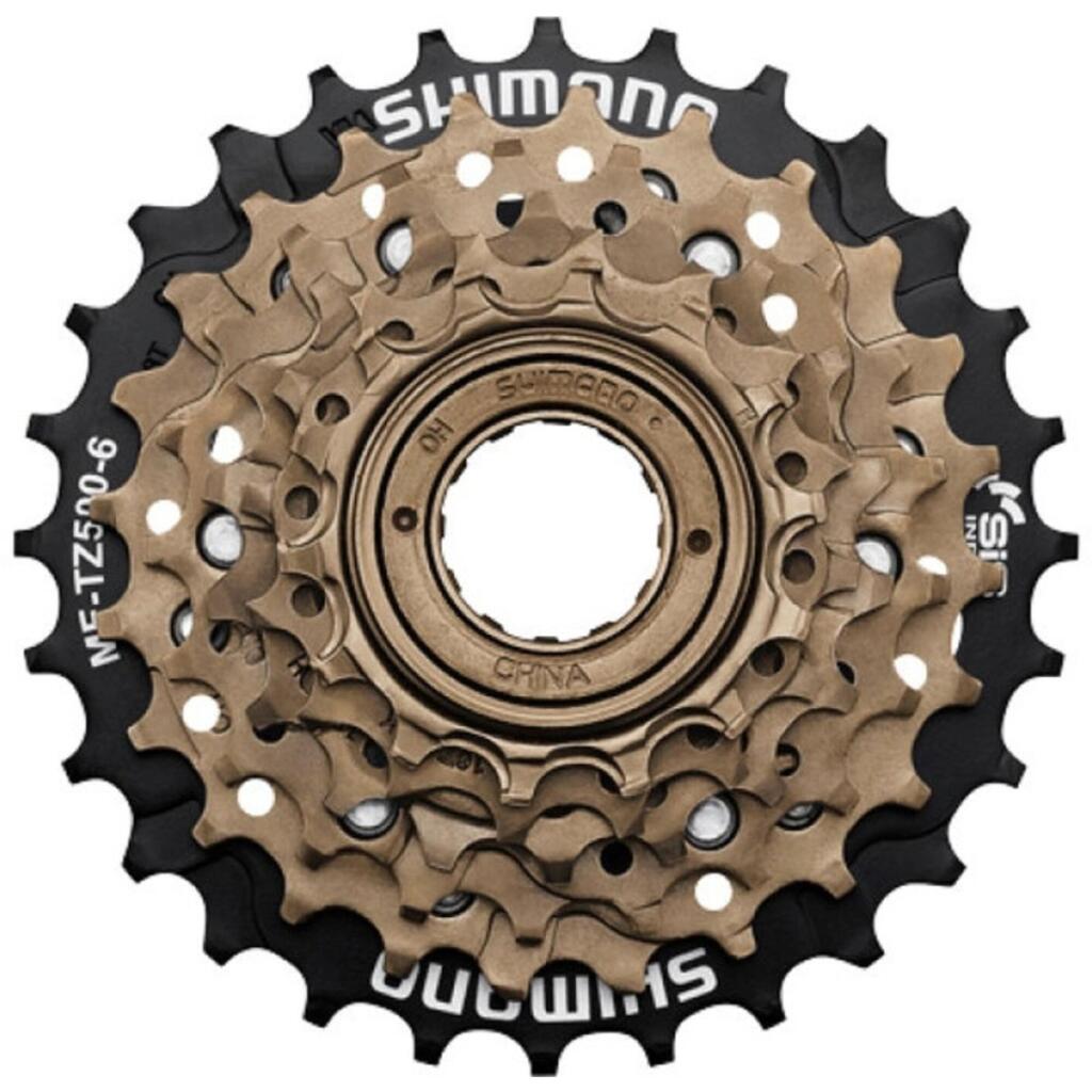 Piñón Libre Múltiple Shimano Tourney MF-TZ500-6 6V