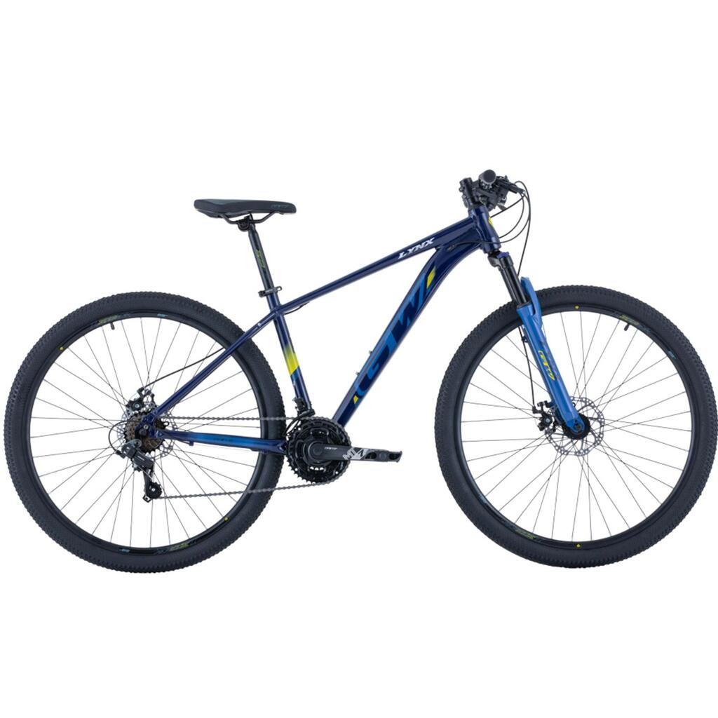 Bicicleta de MTB de aluminio para GW Lynx - Negro Azul
