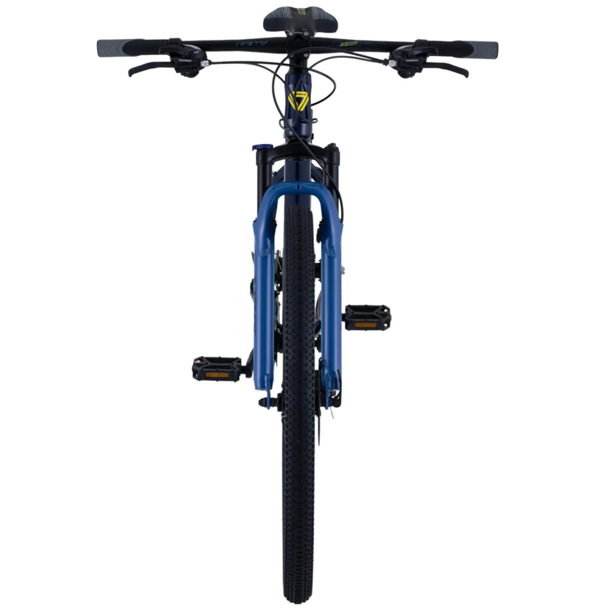 Bicicleta de MTB de aluminio  GW Lynx - Azul/Negro 3/9