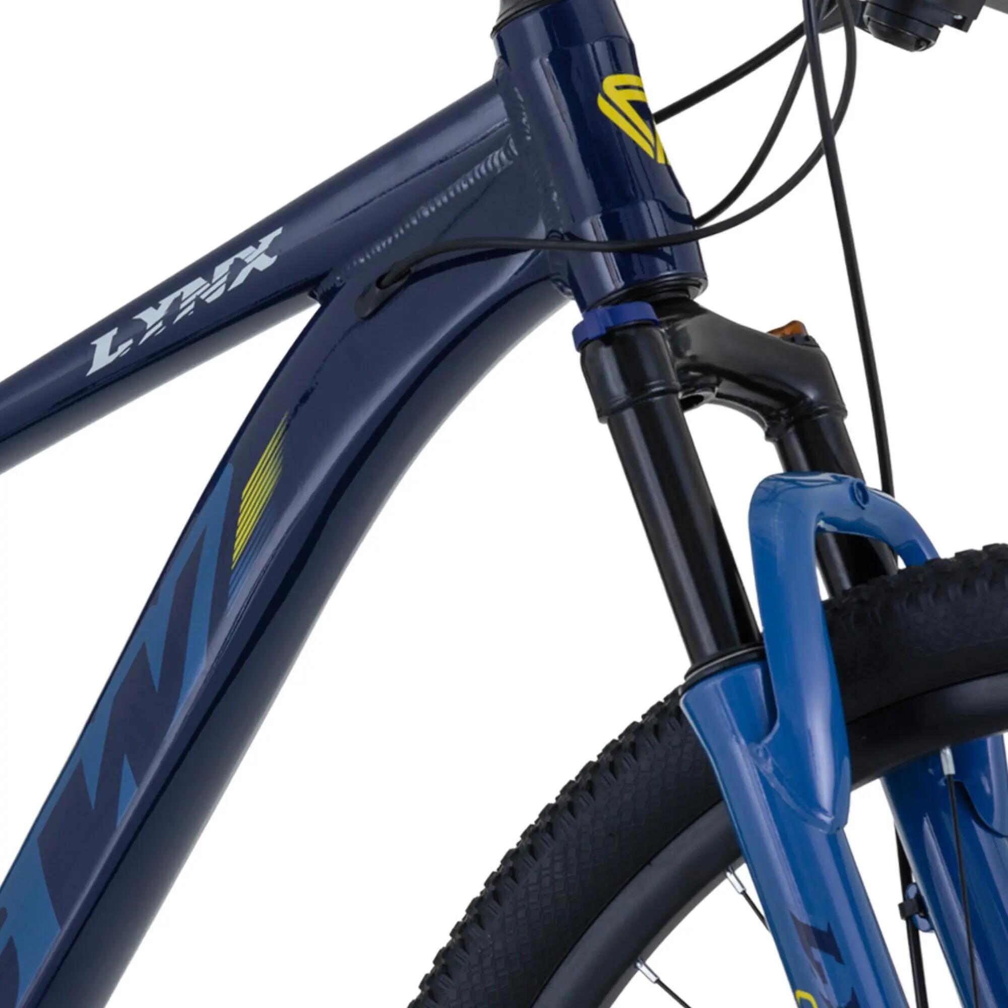 Bicicleta de MTB de aluminio  GW Lynx - Azul/Negro 6/9