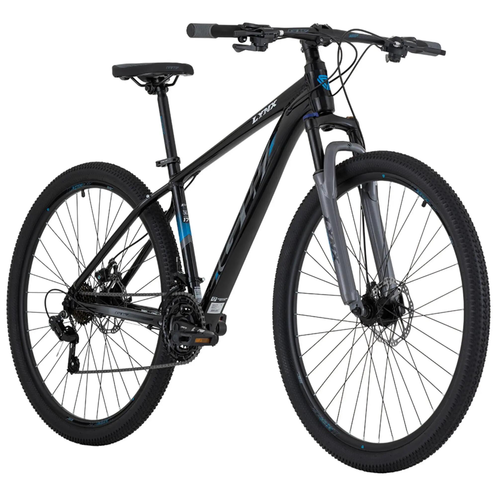 Bicicleta de MTB de aluminio  GW Lynx - Gris/Negro 2/4