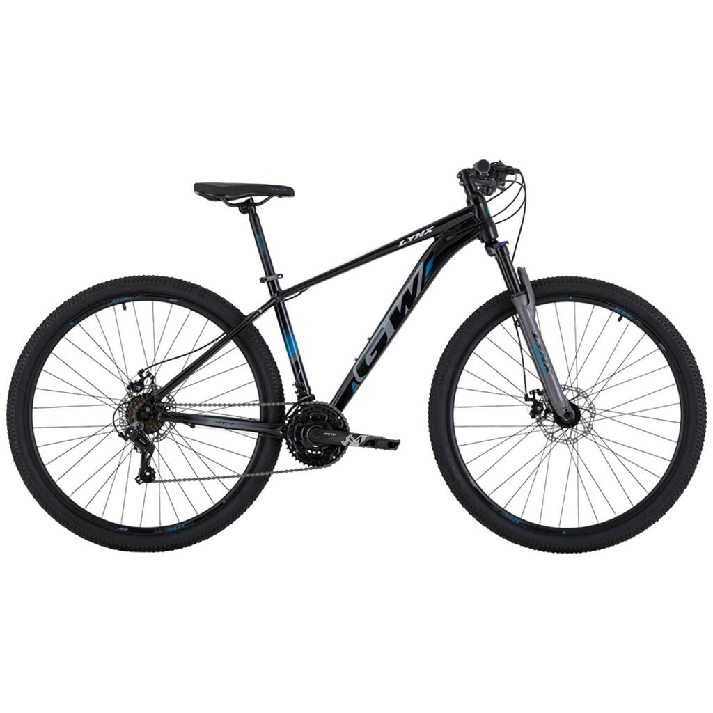 Bicicleta de MTB de aluminio para GW Lynx - Negro Gris