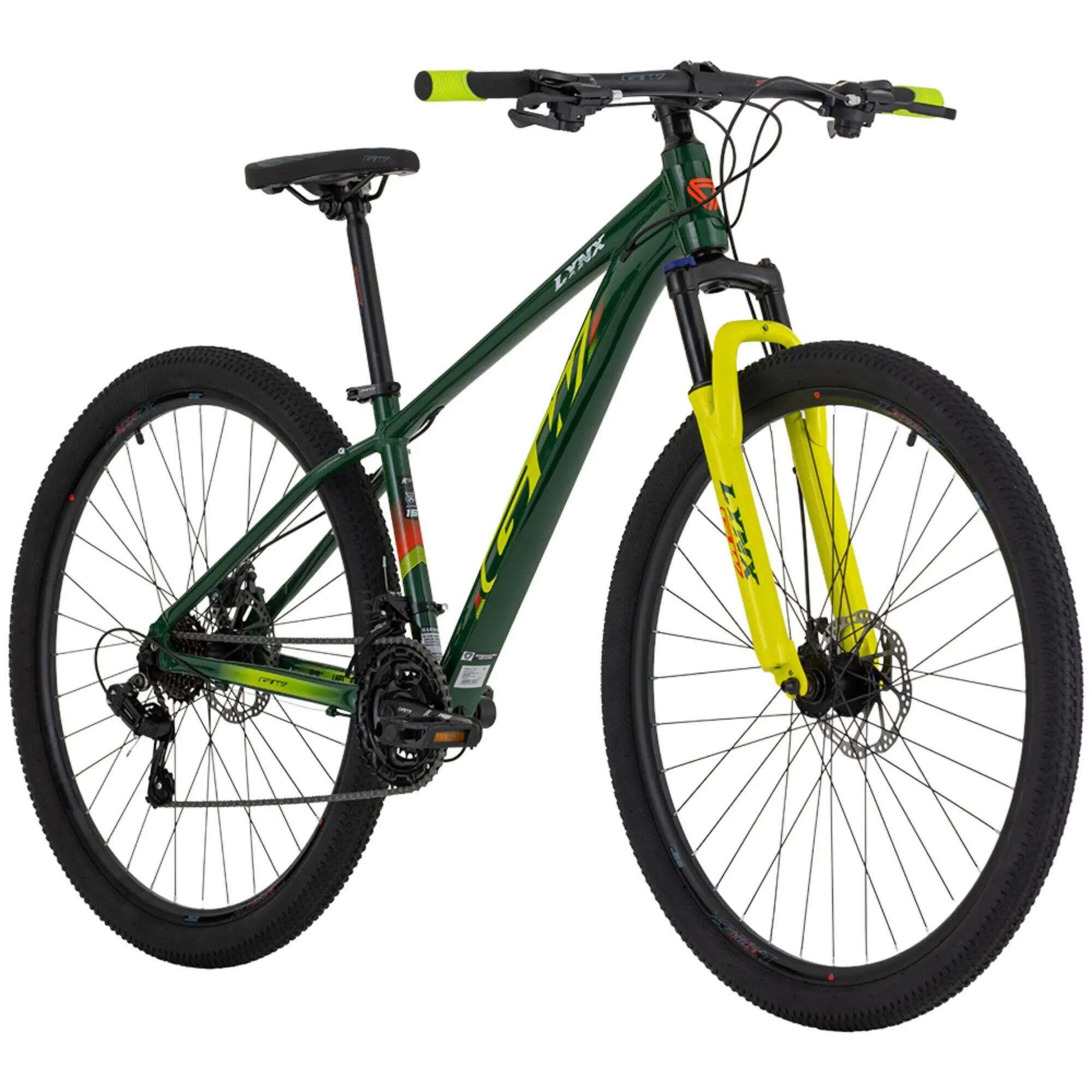 Bicicleta de MTB de aluminio  GW Lynx - Verde 2/4
