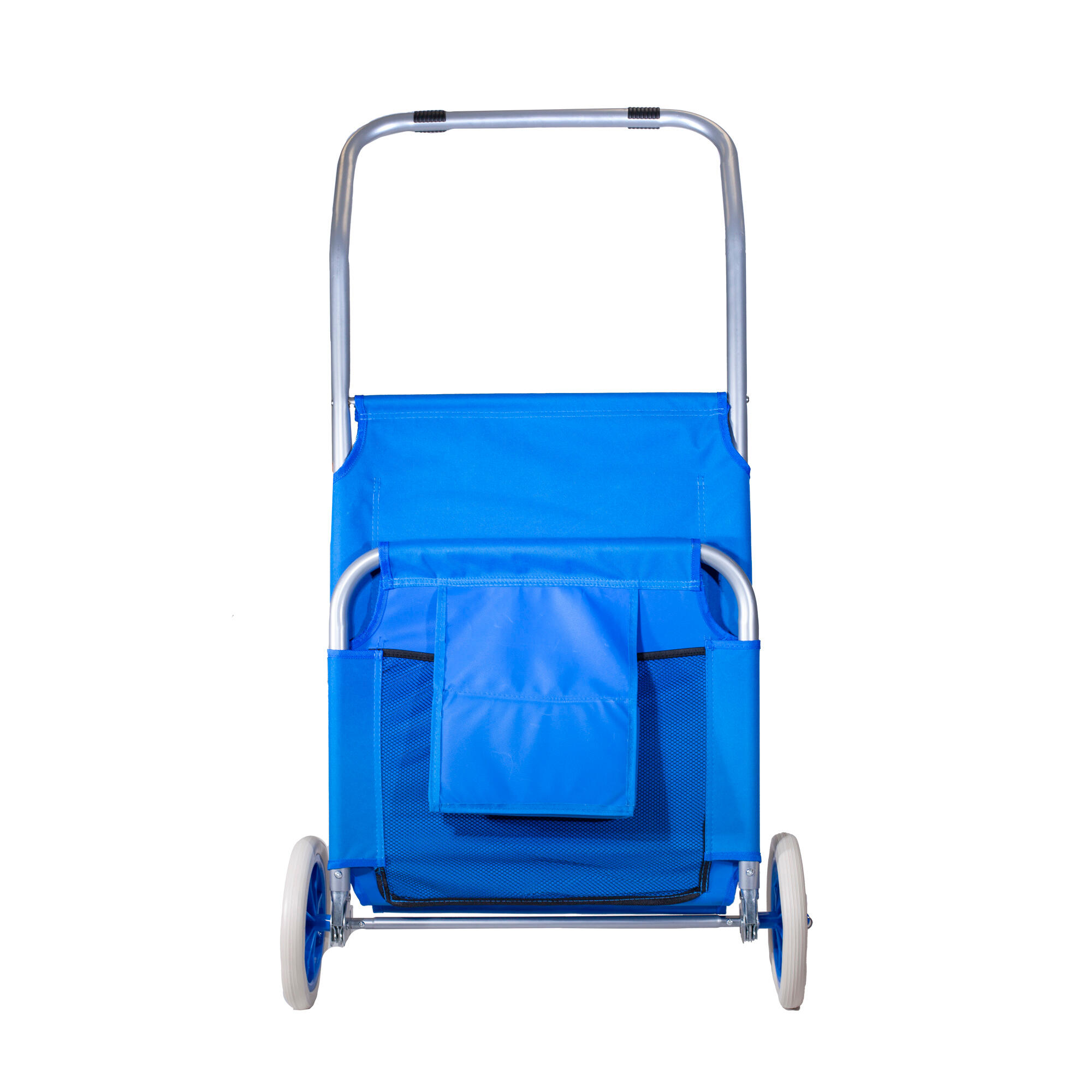 Lettino spiaggia con ruote multifunzione reclinabile 150x52x62 cm 3/9