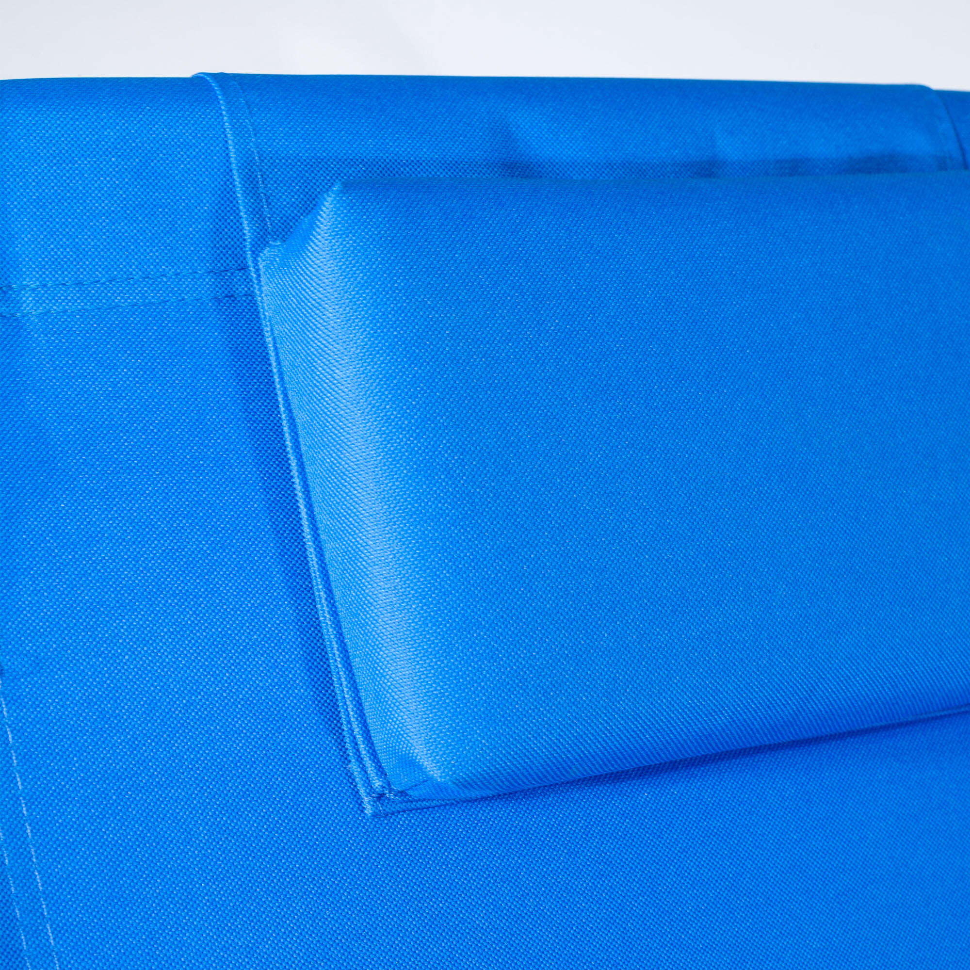 Lettino spiaggia con ruote multifunzione reclinabile 150x52x62 cm 4/9