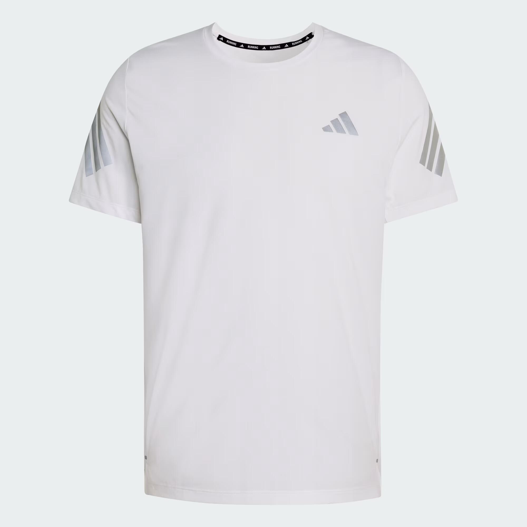 T-shirt de running respirant et léger homme, Adidas ADI365 blanc 2/6