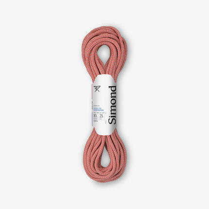 Corde d'escalade 10 mm x 25 m - klimb gym rouge