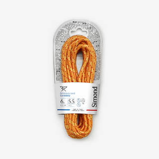 6 mm x 5.5 m - Accessory Carrying Cord for Climbing Orange