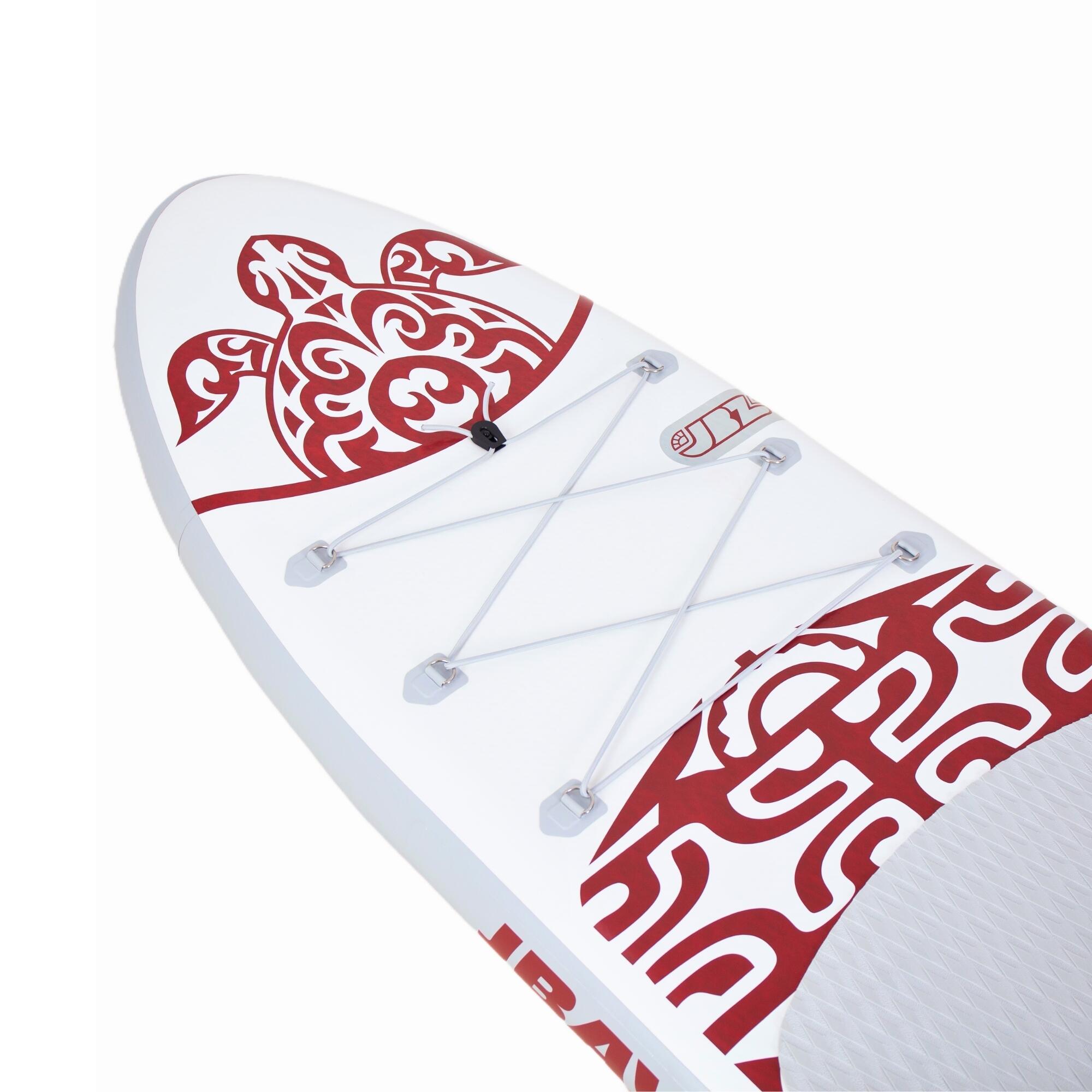 SUP gonfiabile KX260 KAME Jbay.Zone 10'10" con seggiolino rosso 10/13
