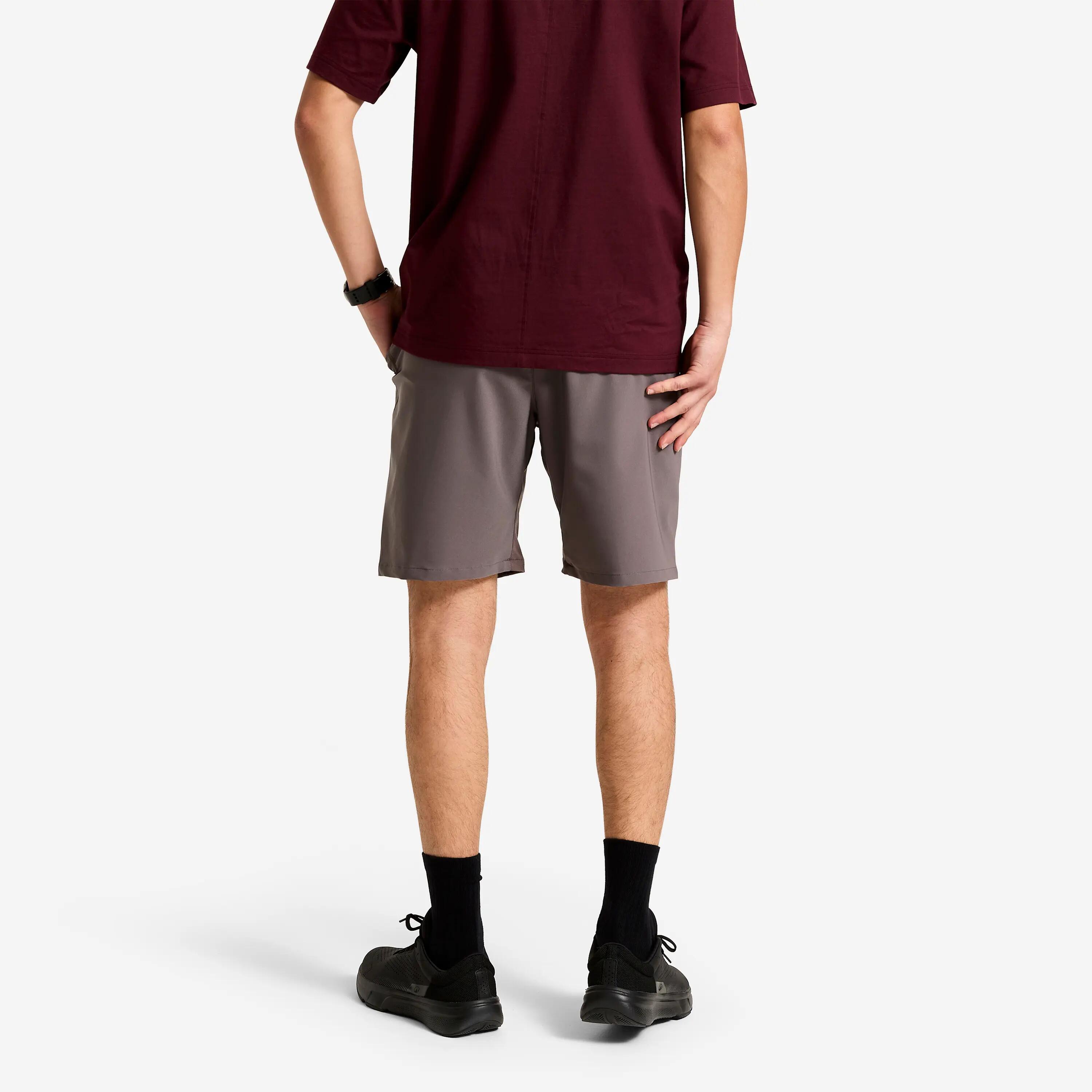 Men's Breathable Fitness Shorts with Zippered Pockets 3/6