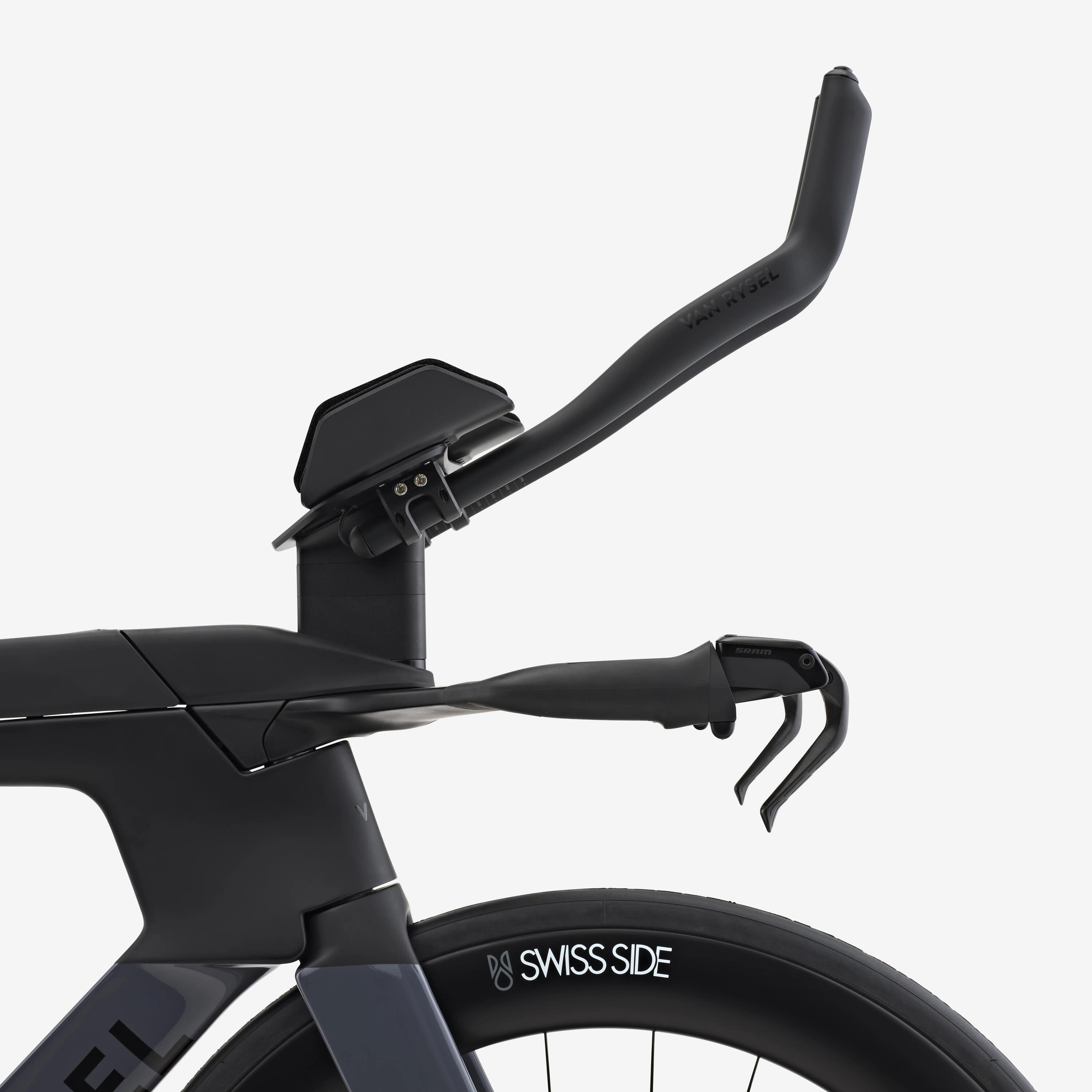 Bicicletă triatlon SRAM Rival AXS 2x12v senzor de putere XCR Gri 16/19