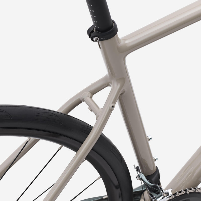 Bicicletă de șosea Shimano Tiagra 2x10v, EDR AF2 Bej
