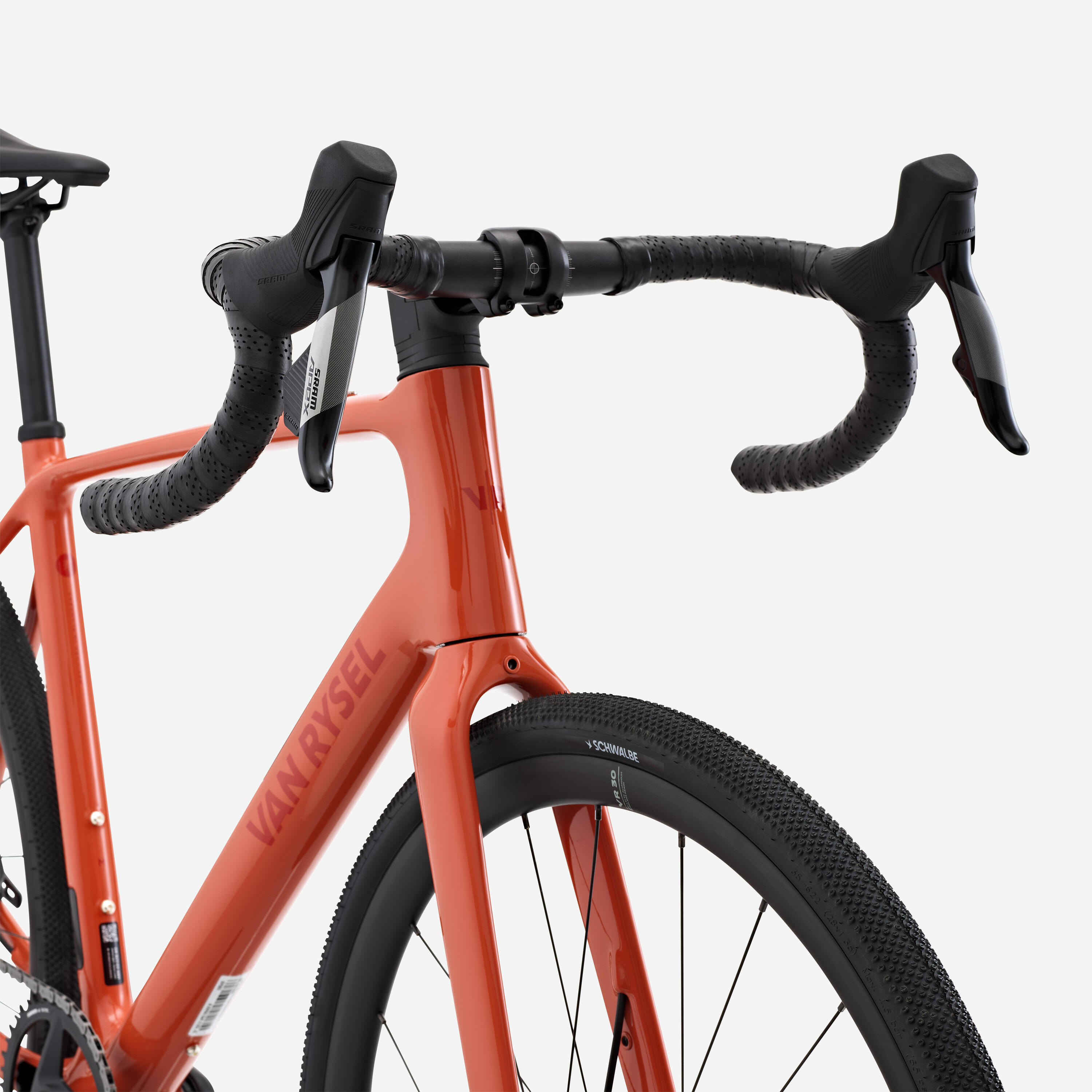 Bicicleta de estrada carbono SRAM Apex AXS 1x12v, EDR CF Terracota 5/14