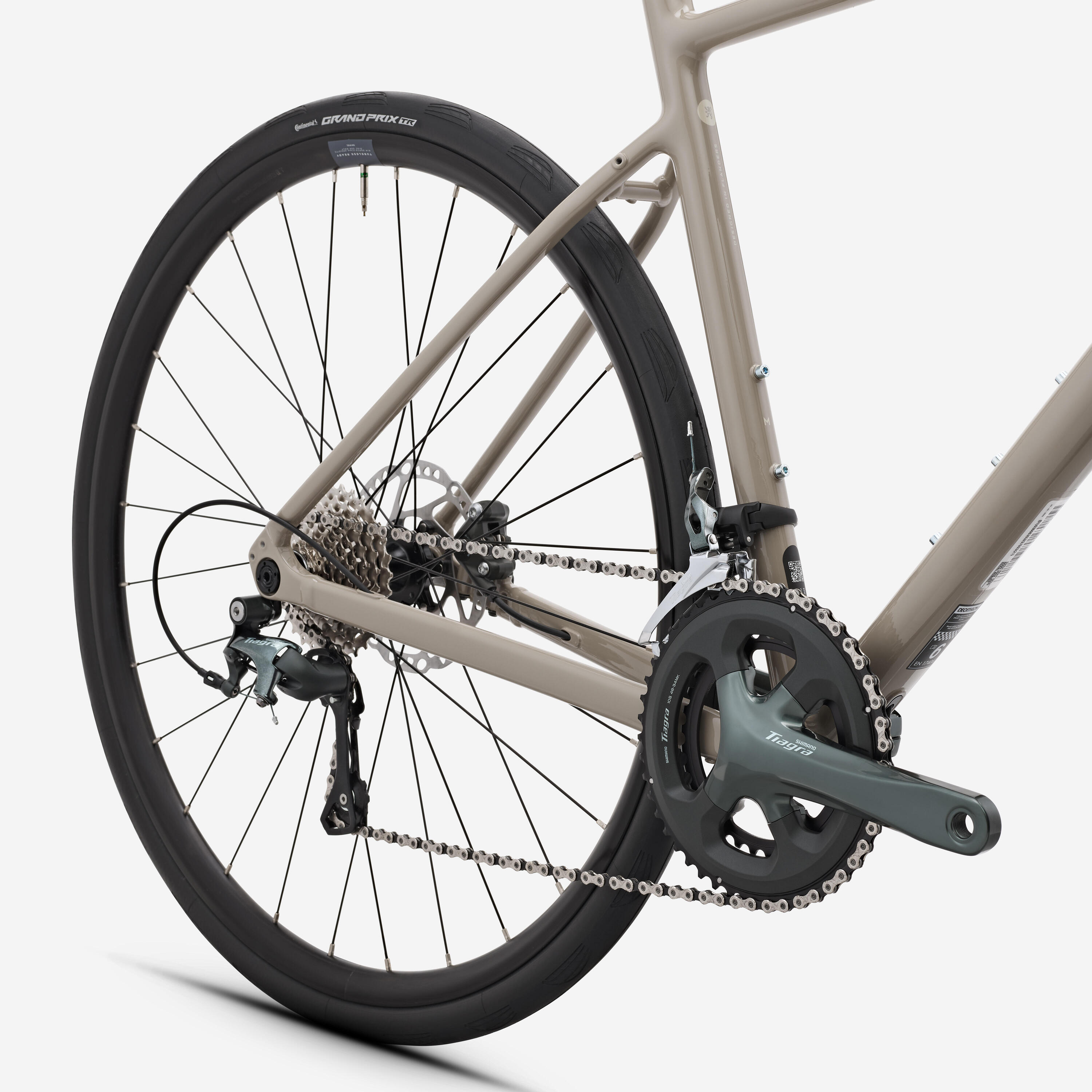 Endurance Rennrad EDR AF Shimano Tiagra 2×10 beige  4/11
