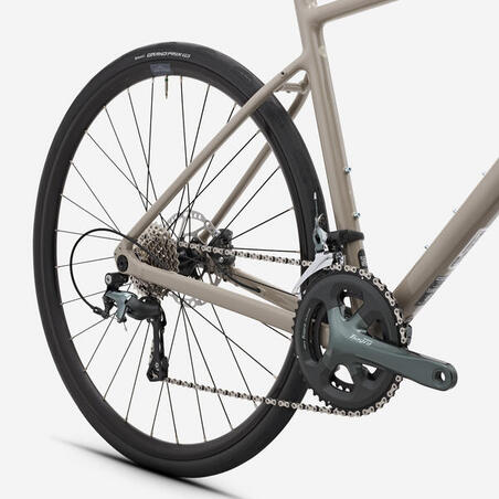 Велосипед шосейний Shimano Tiagra 2×10s EDR AF2 бежевий