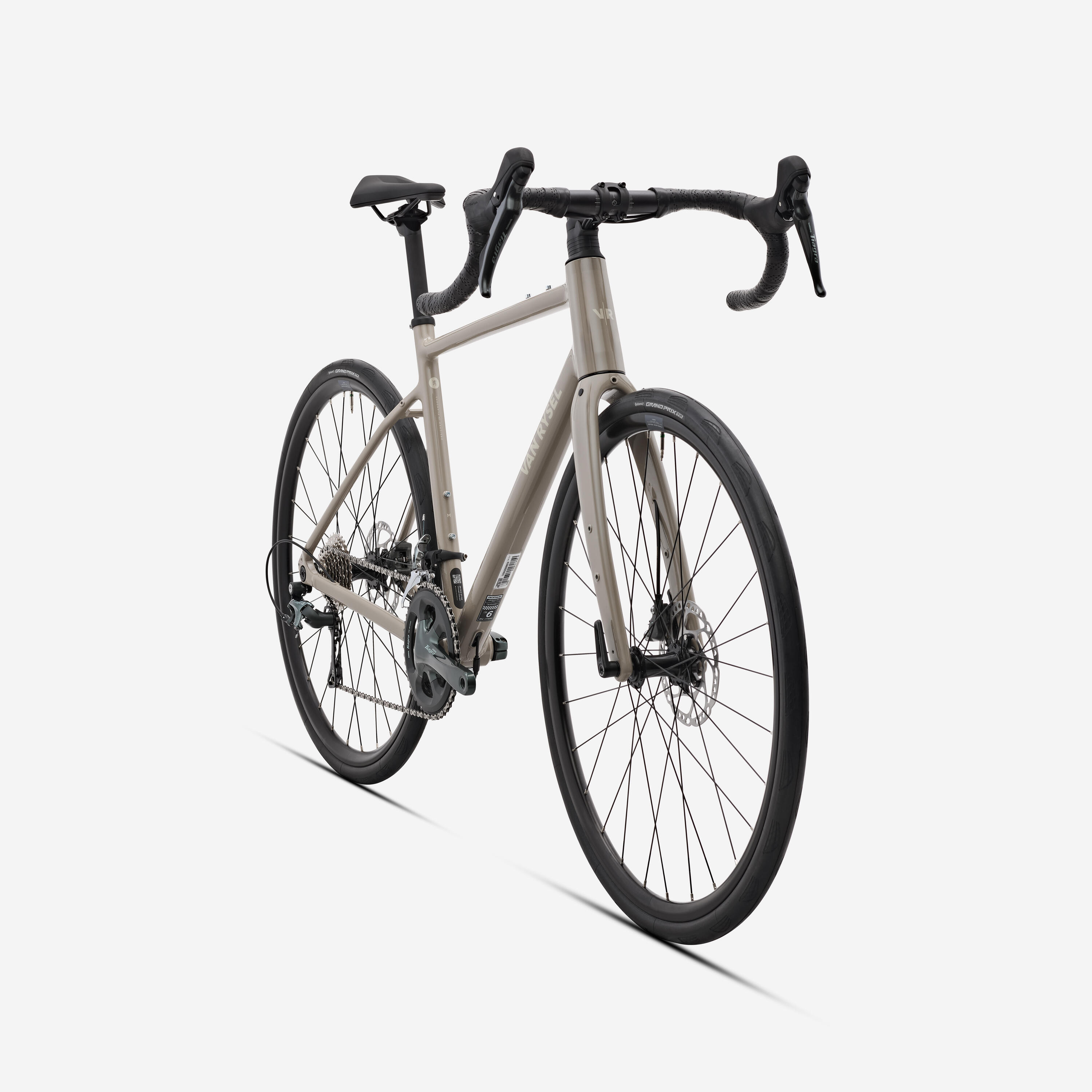 Endurance Rennrad EDR AF Shimano Tiagra 2×10 beige  2/11