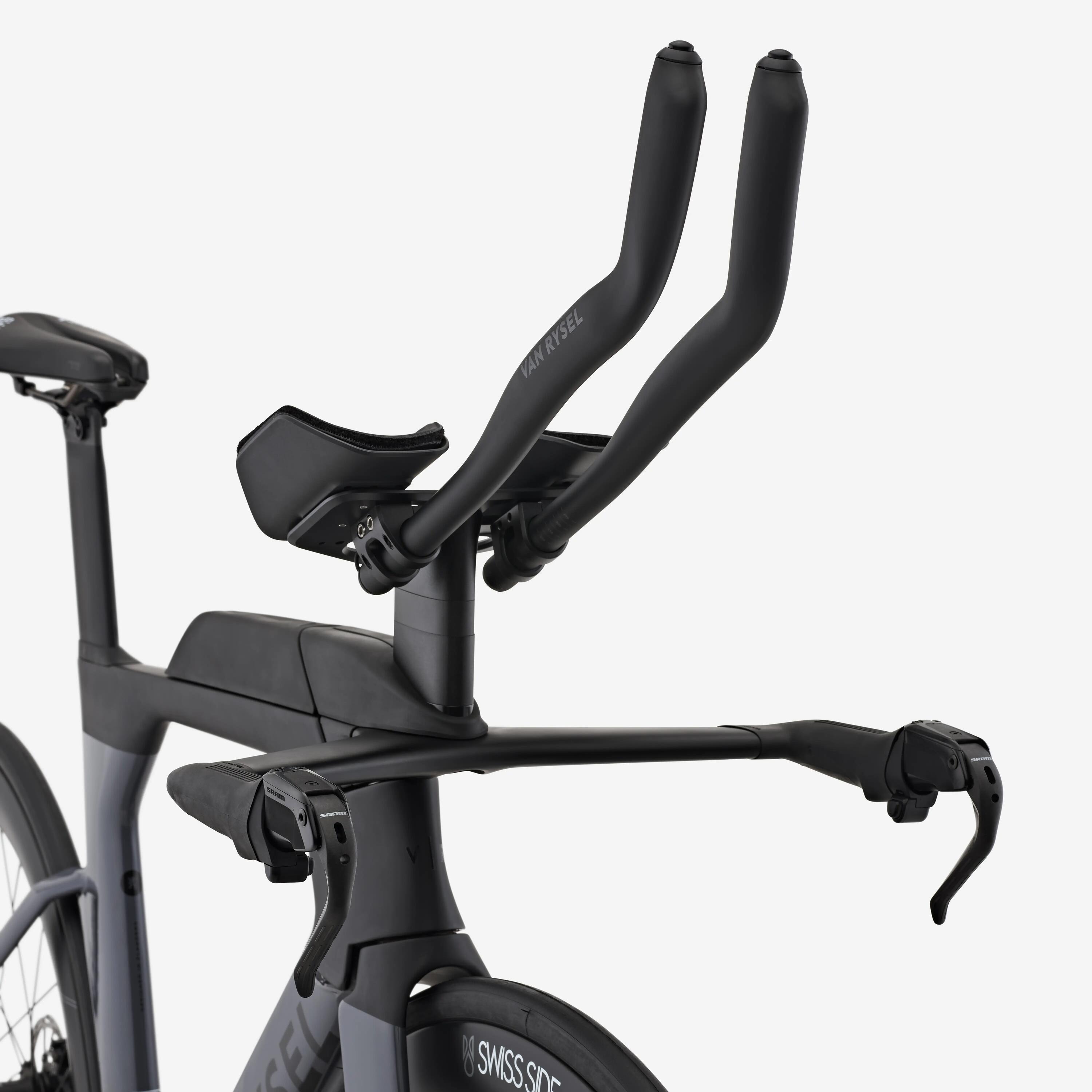 Bicicletă triatlon SRAM Rival AXS 2x12v senzor de putere XCR Gri 7/19