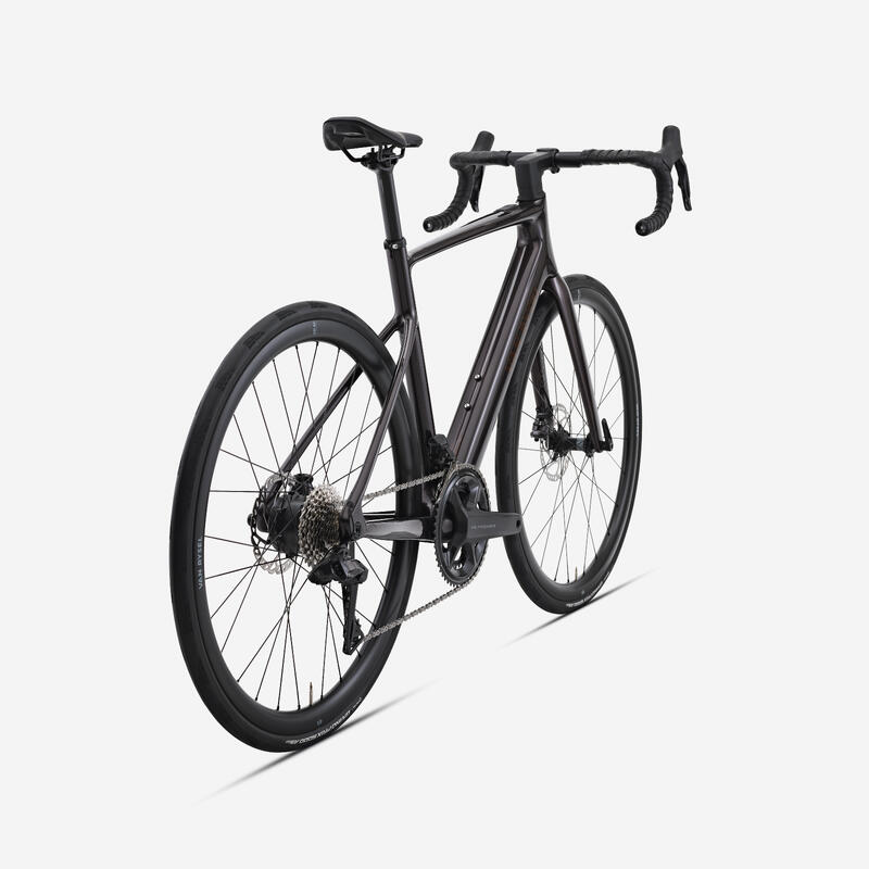 Bicicletă electrică șosea Shimano Ultegra Di2 2x12v, E-EDR CF Maro