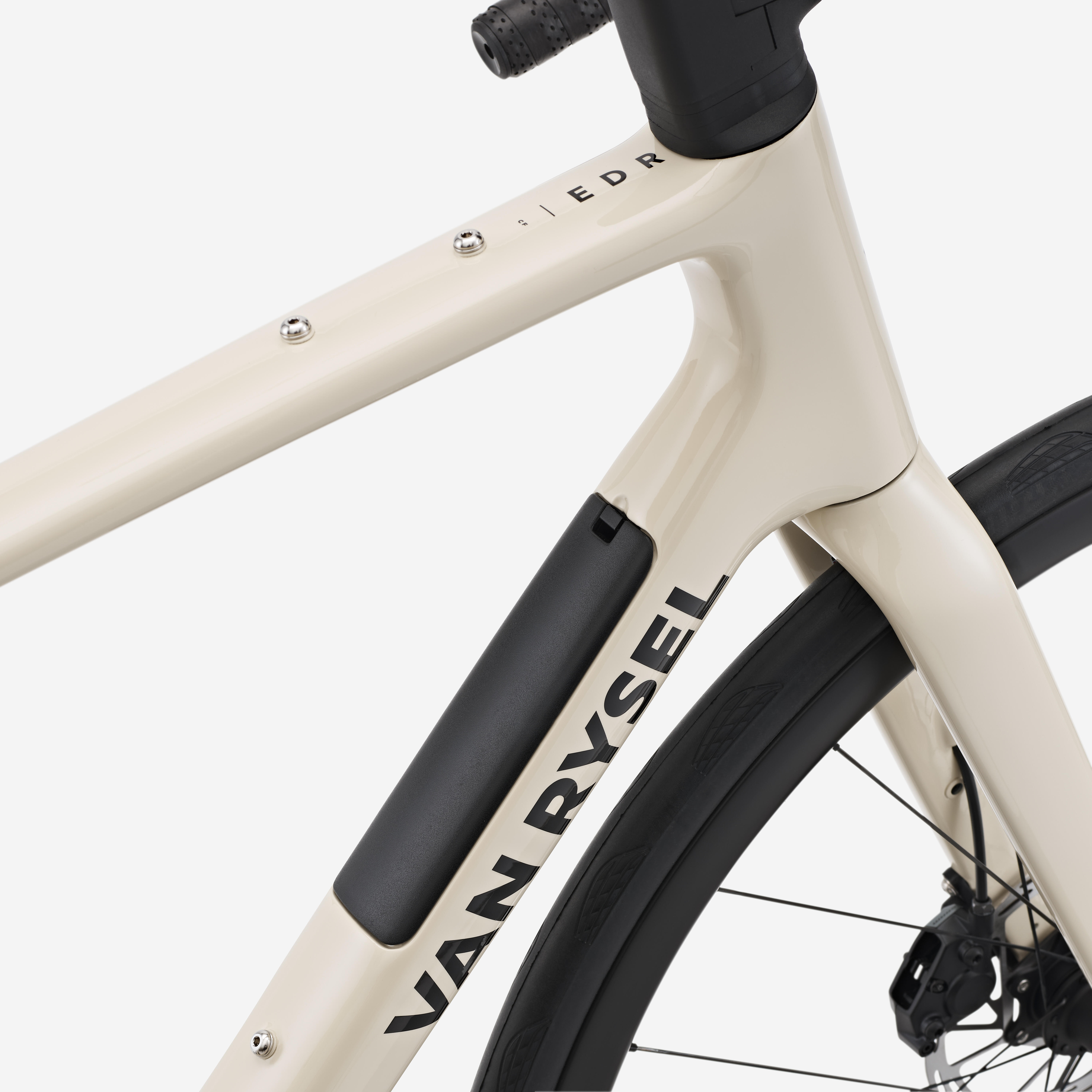 VAN RYSEL Cestný bicykel EDR CF Rival AXS E1 2×12 karbón béžový L · záber 8