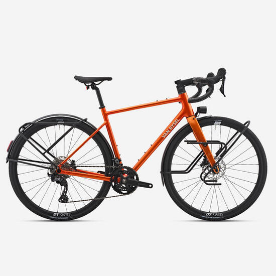 Bicicleta Carretera EDR AF2 Naranja Shimano GRX 2x12 v