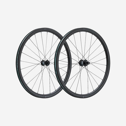 Laufradsatz Carbon Rennrad Gravel Tubeless Scheibe VR 35 SRAM XDR