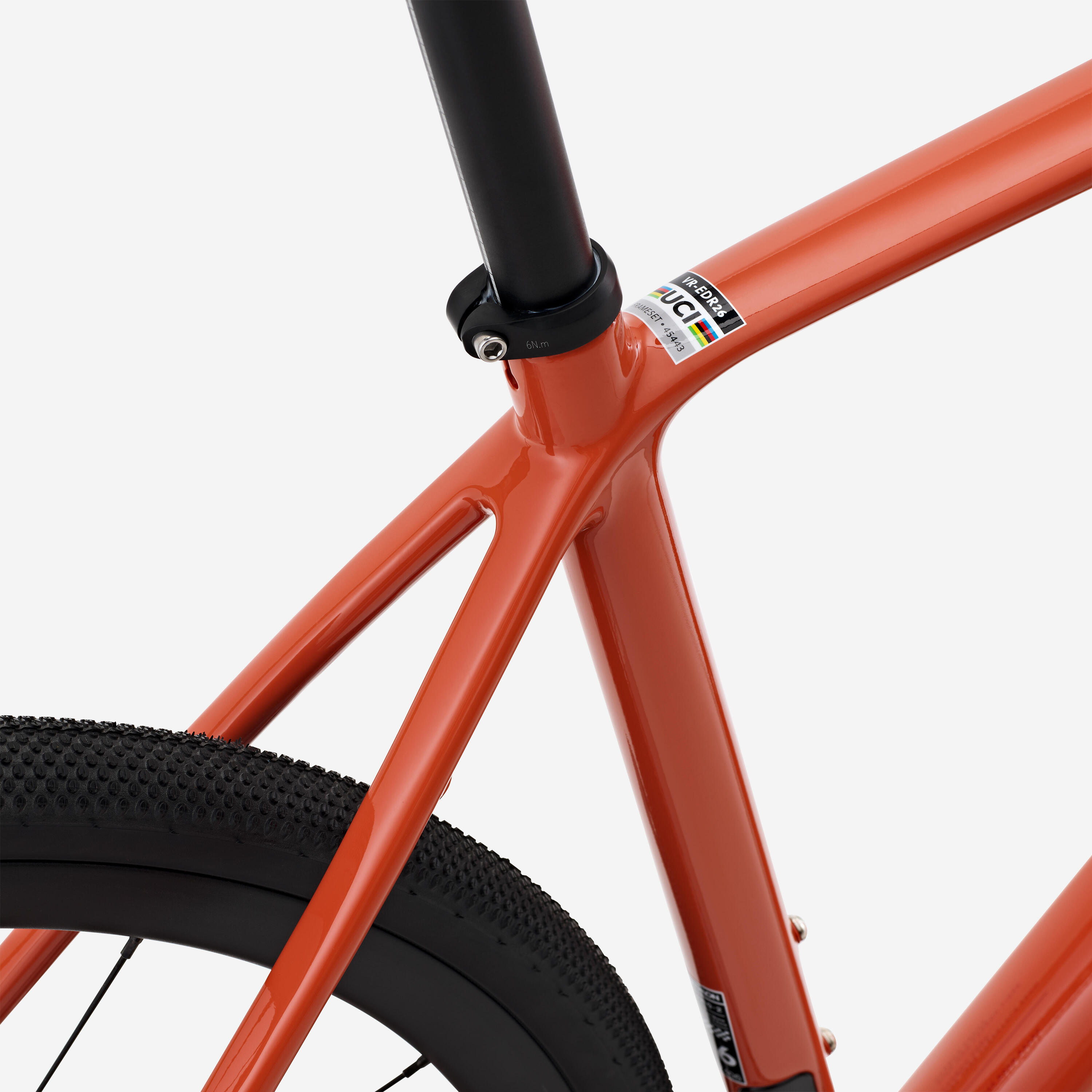Bicicleta de estrada carbono SRAM Apex AXS 1x12v, EDR CF Terracota 11/14