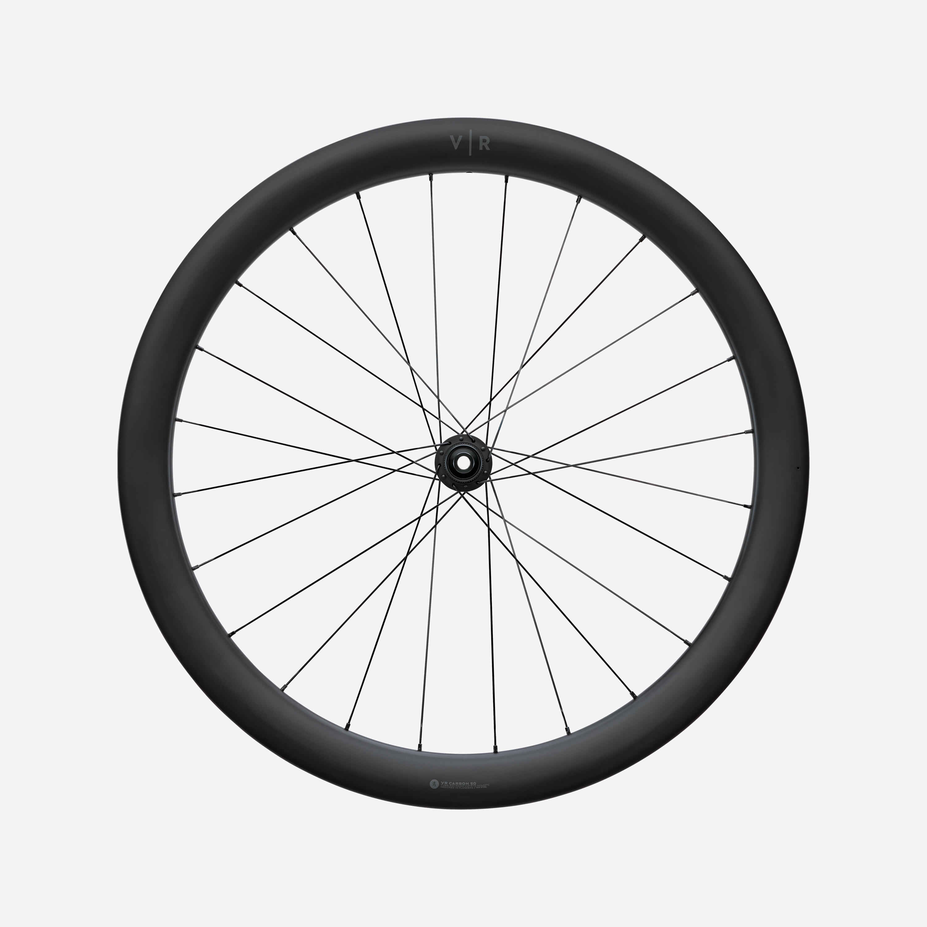 Ruedas bicicleta carbono carretera/gravel Van Rysel 50 compatible Sram XDR 2/6