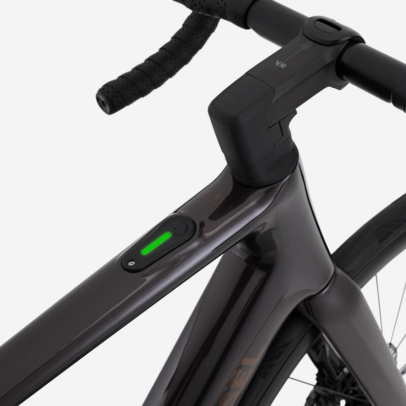 Bicicletă electrică șosea Shimano Ultegra Di2 2x12v, E-EDR CF Maro