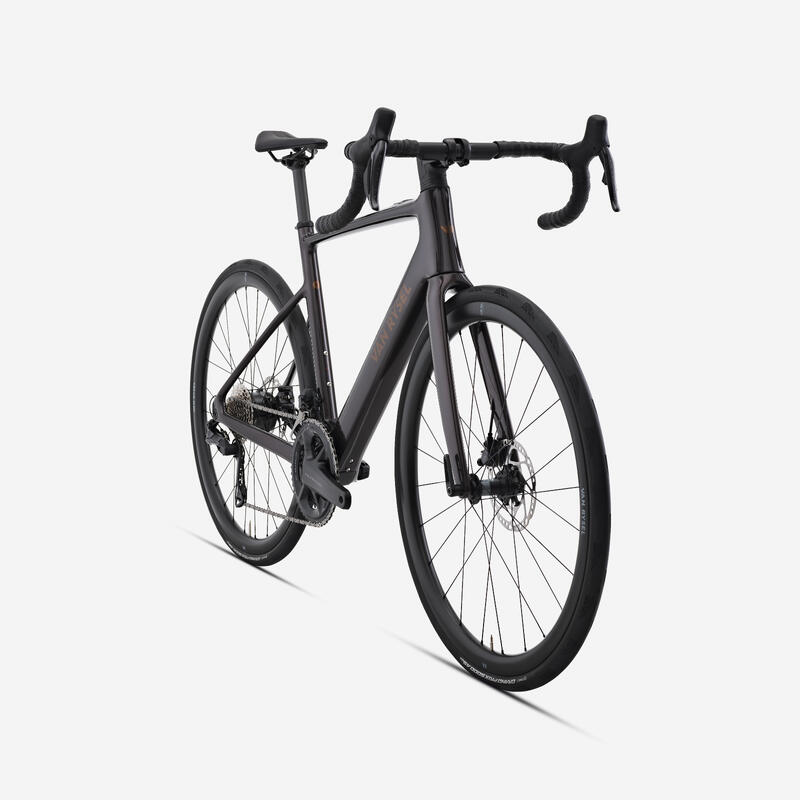 Bicicletă electrică șosea Shimano Ultegra Di2 2x12v, E-EDR CF Maro