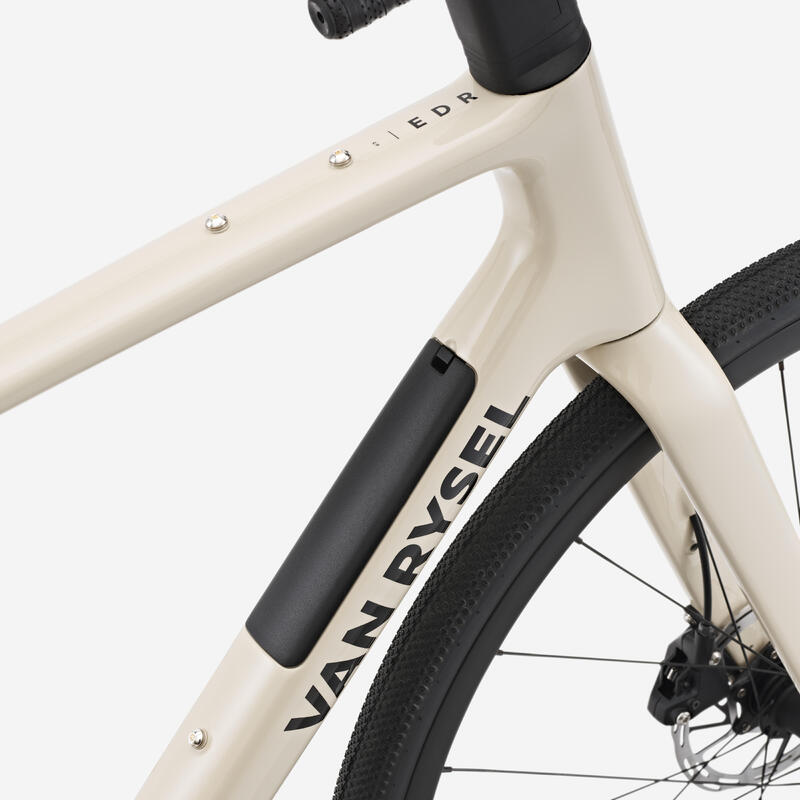 Bicicletă de șosea carbon SRAM Apex AXS 1x12v, EDR CF Bej