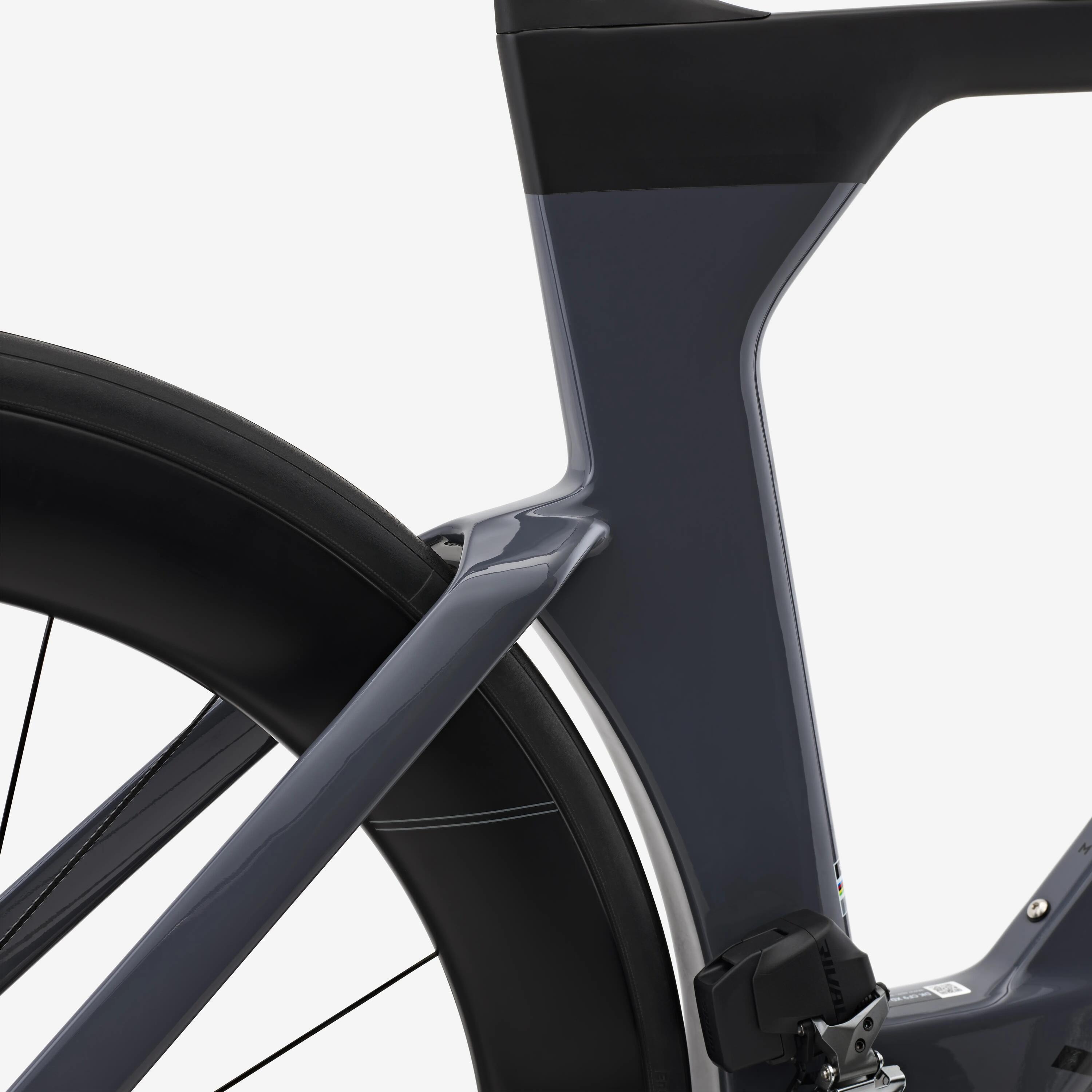 Bicicletă triatlon SRAM Rival AXS 2x12v senzor de putere XCR Gri 13/19