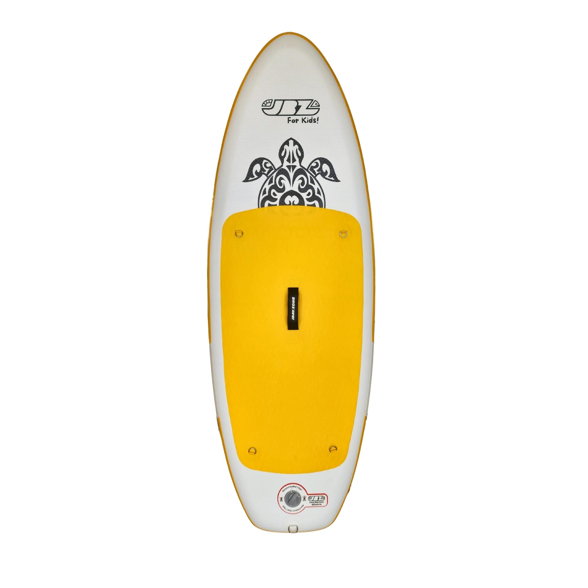 SUP gonfiabile bambini KD260 Jbay.Zone 5'9" giallo 3/15