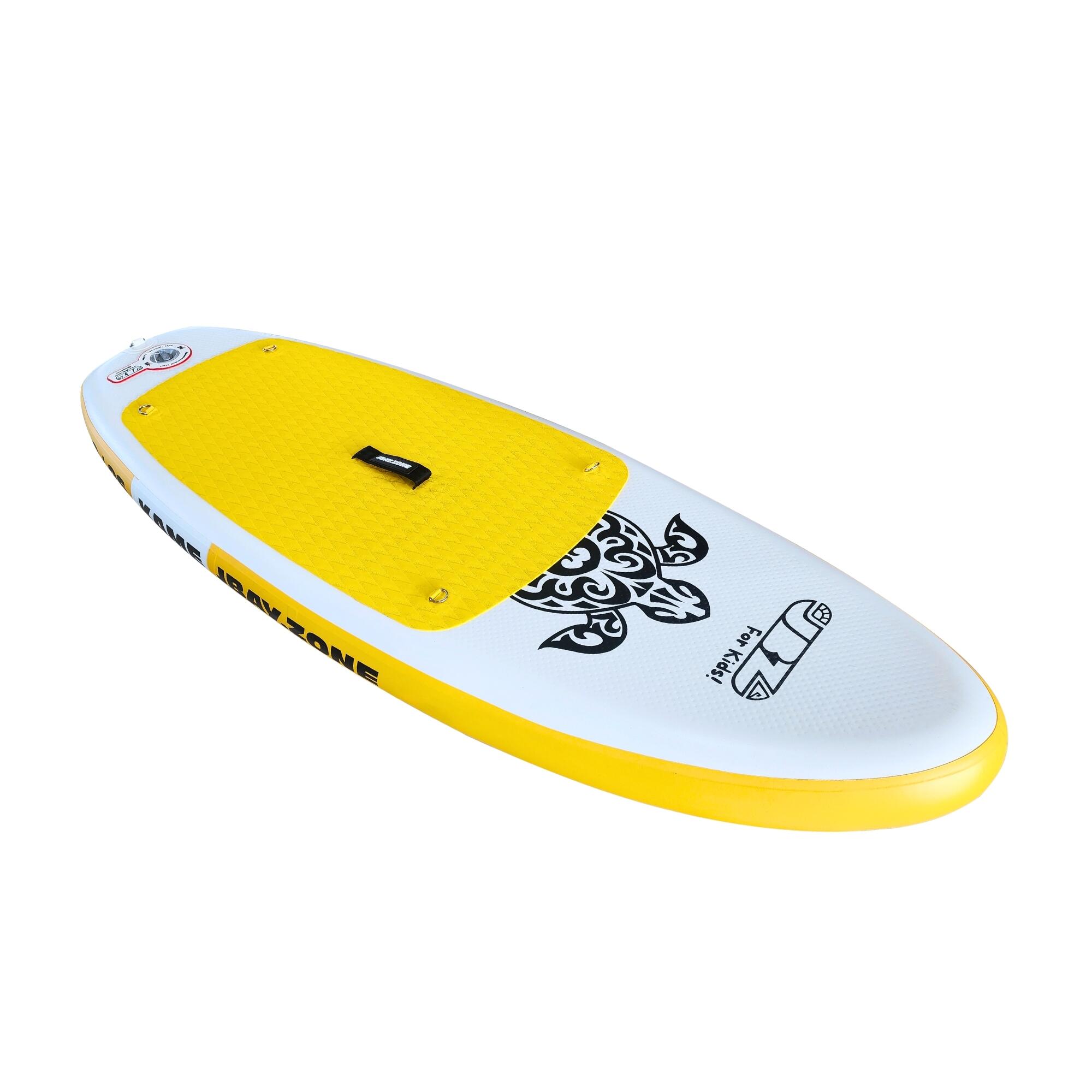 SUP gonfiabile bambini KD260 Jbay.Zone 5'9" giallo 4/15