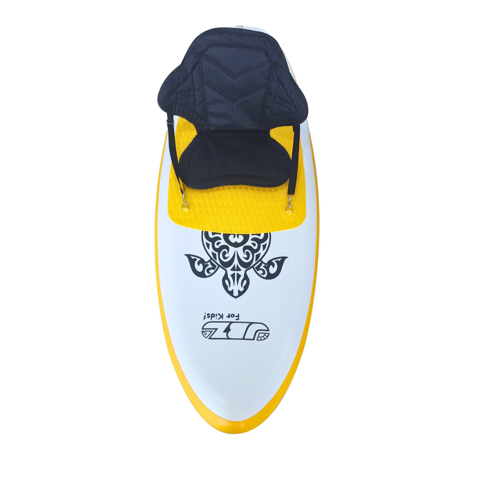 SUP gonfiabile bambini KD260 Jbay.Zone 5'9" giallo 2/15