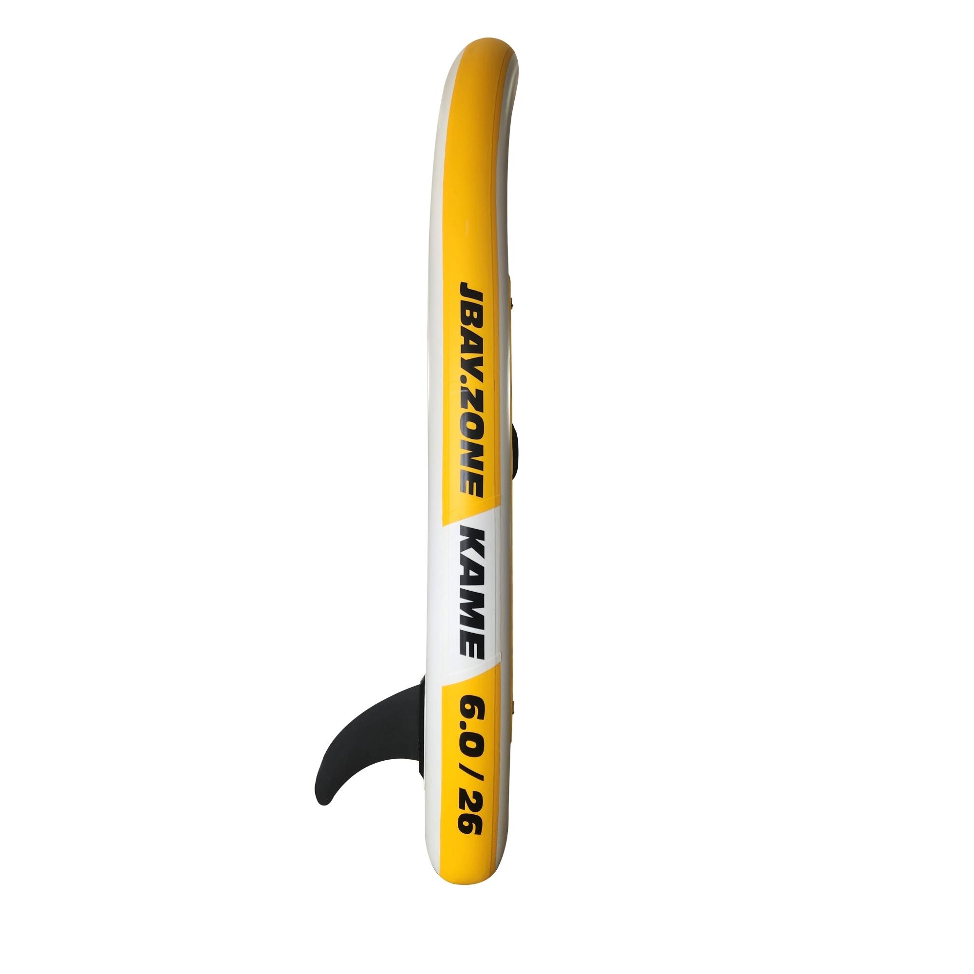 SUP gonfiabile bambini KD260 Jbay.Zone 5'9" giallo 11/15