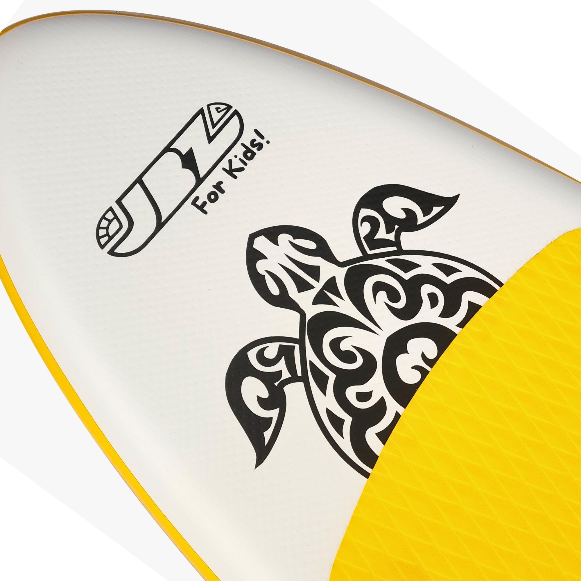 SUP gonfiabile bambini KD260 Jbay.Zone 5'9" giallo 9/15