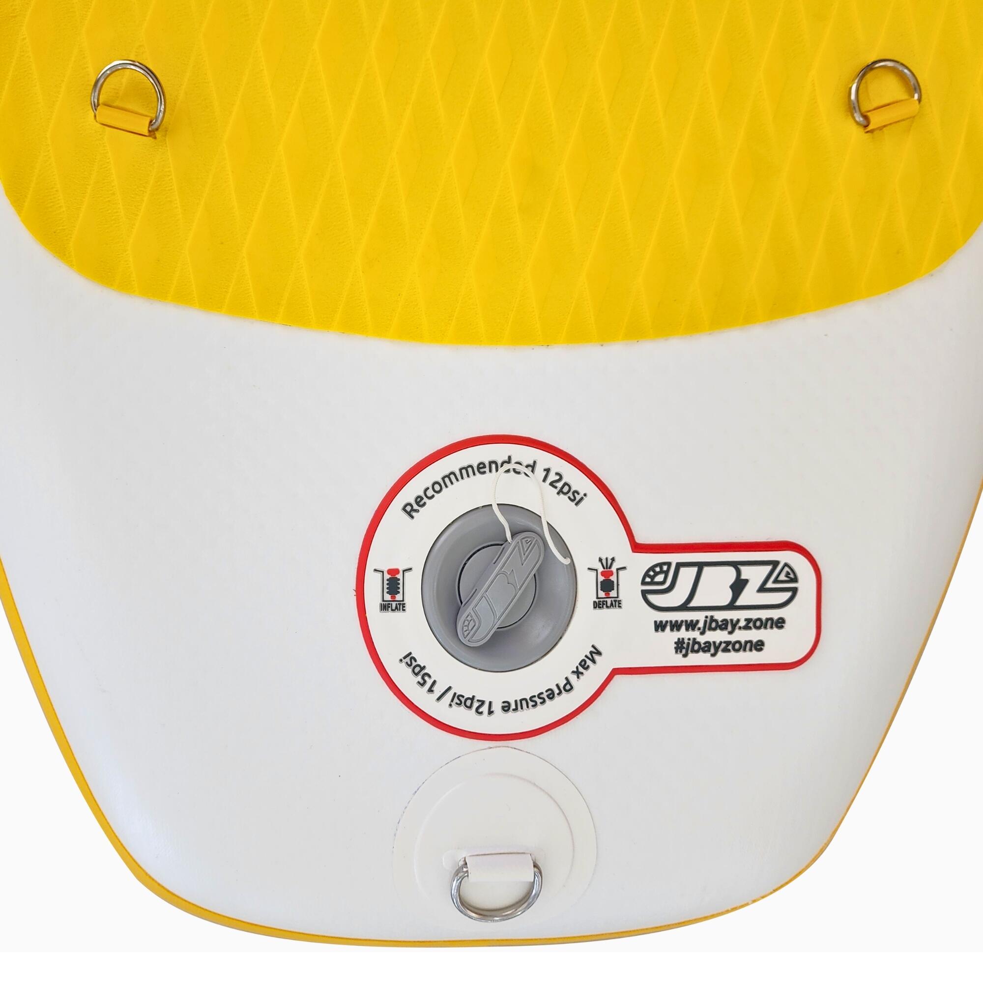 SUP gonfiabile bambini KD260 Jbay.Zone 5'9" giallo 8/15