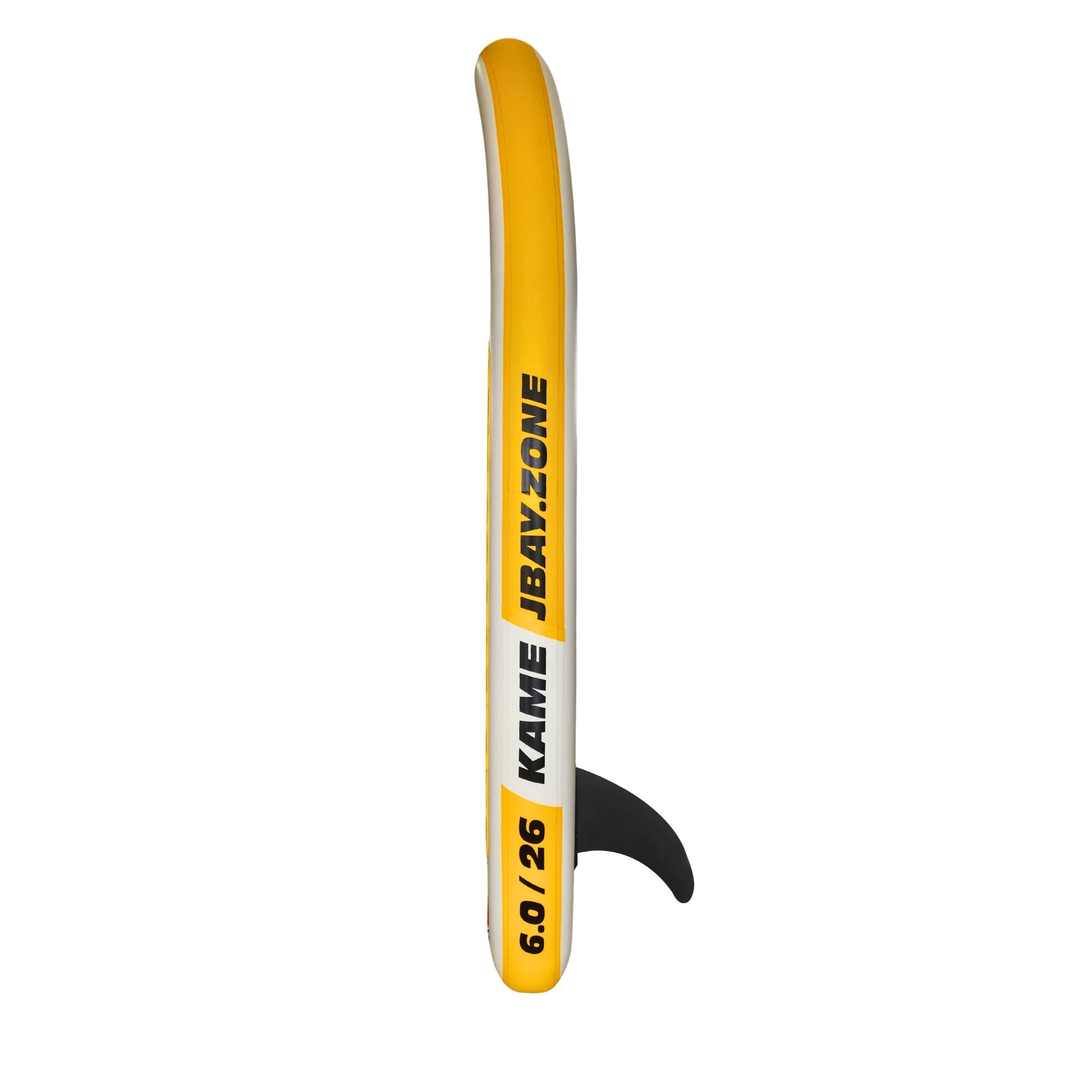 SUP gonfiabile bambini KD260 Jbay.Zone 5'9" giallo 7/15