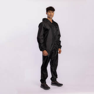 Rain Jacket & Pant Set - Men Black